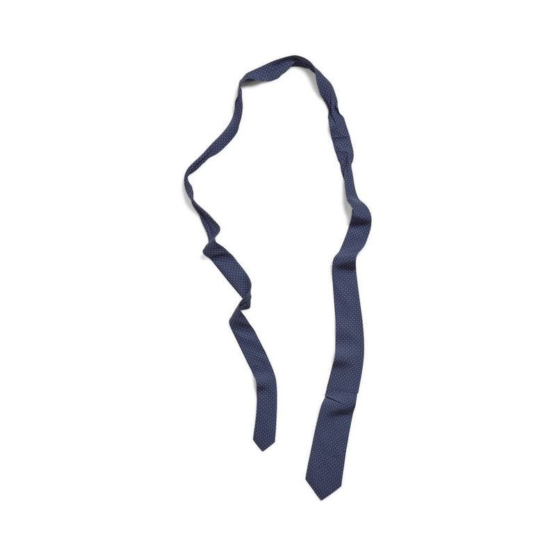 Balenciaga o1w1db10126 Size: OS / Tie in Dark Blue Size ONE SIZE - 2 Thumbnail