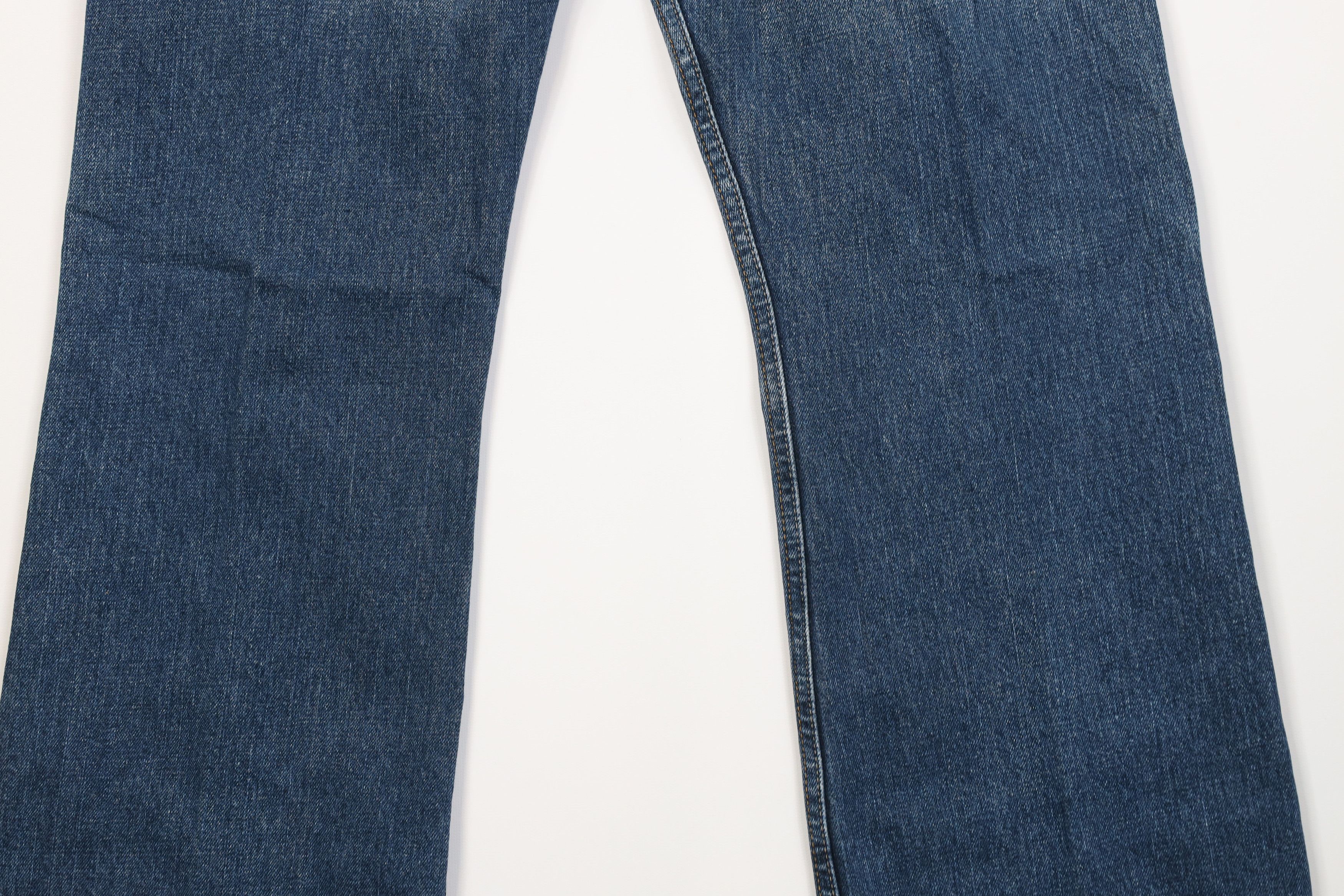 Levi's Vintage Y2K Levis 527 Cut Flared Wide Leg Denim Jeans Blue Size US 32 / EU 48 - 15 Thumbnail