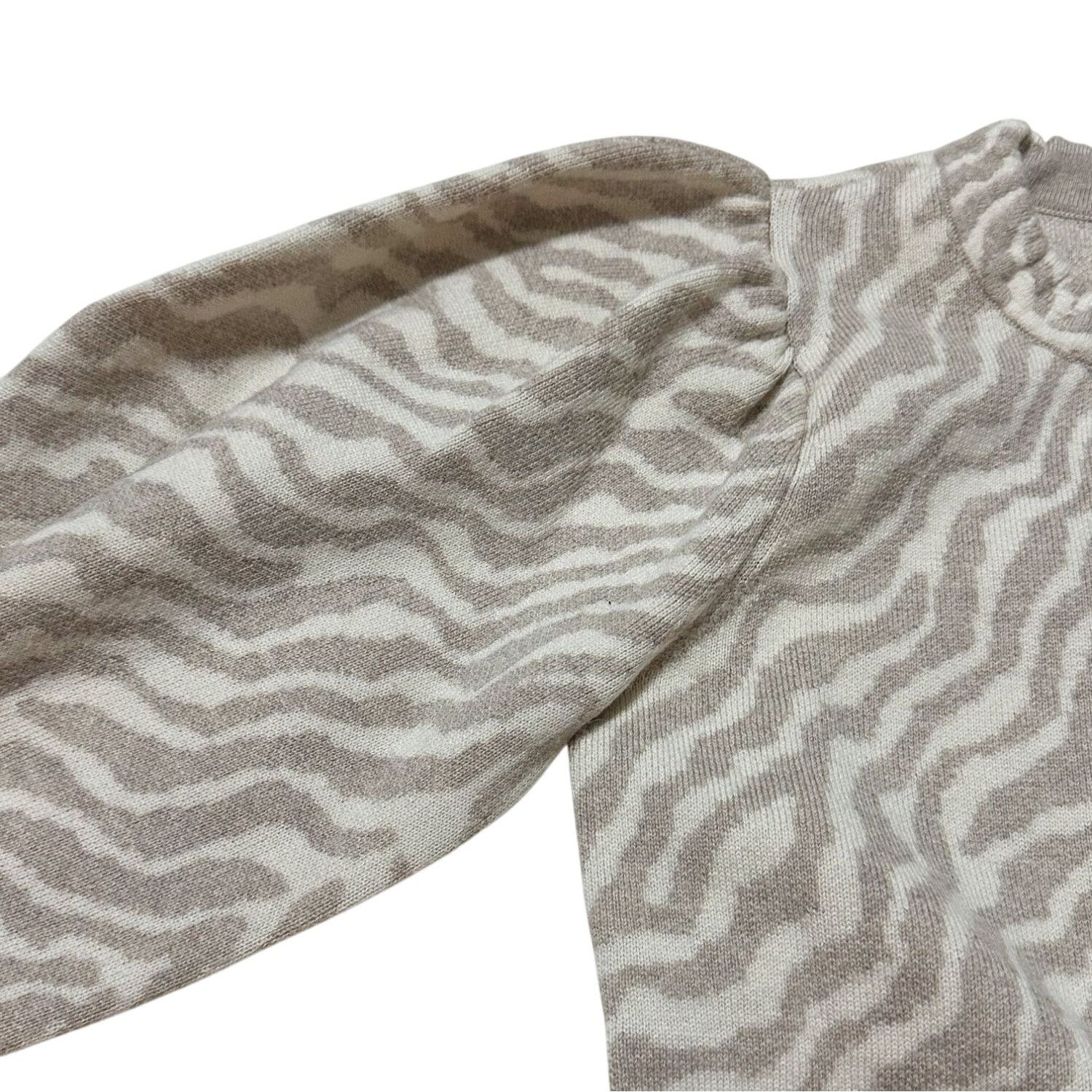 Ulla Johnson Ulla Johnson Massey Pullover Zebra Stripe Merino Wool Balloo Size XS / US 0-2 / IT 36-38 - 11 Thumbnail