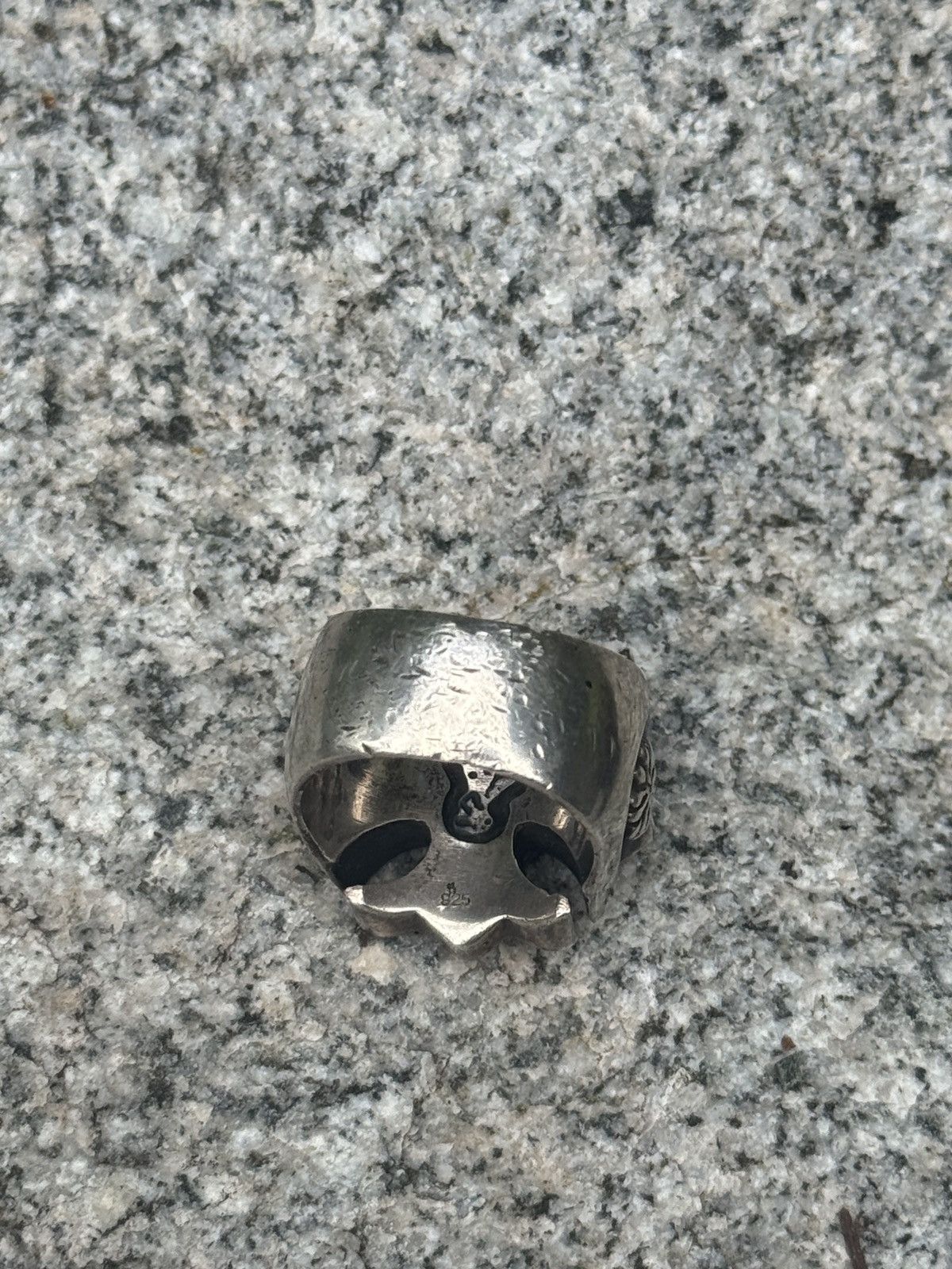 King Baby Studio Vintage King Baby Gothic Cross Ring Size ONE SIZE - 6 Thumbnail