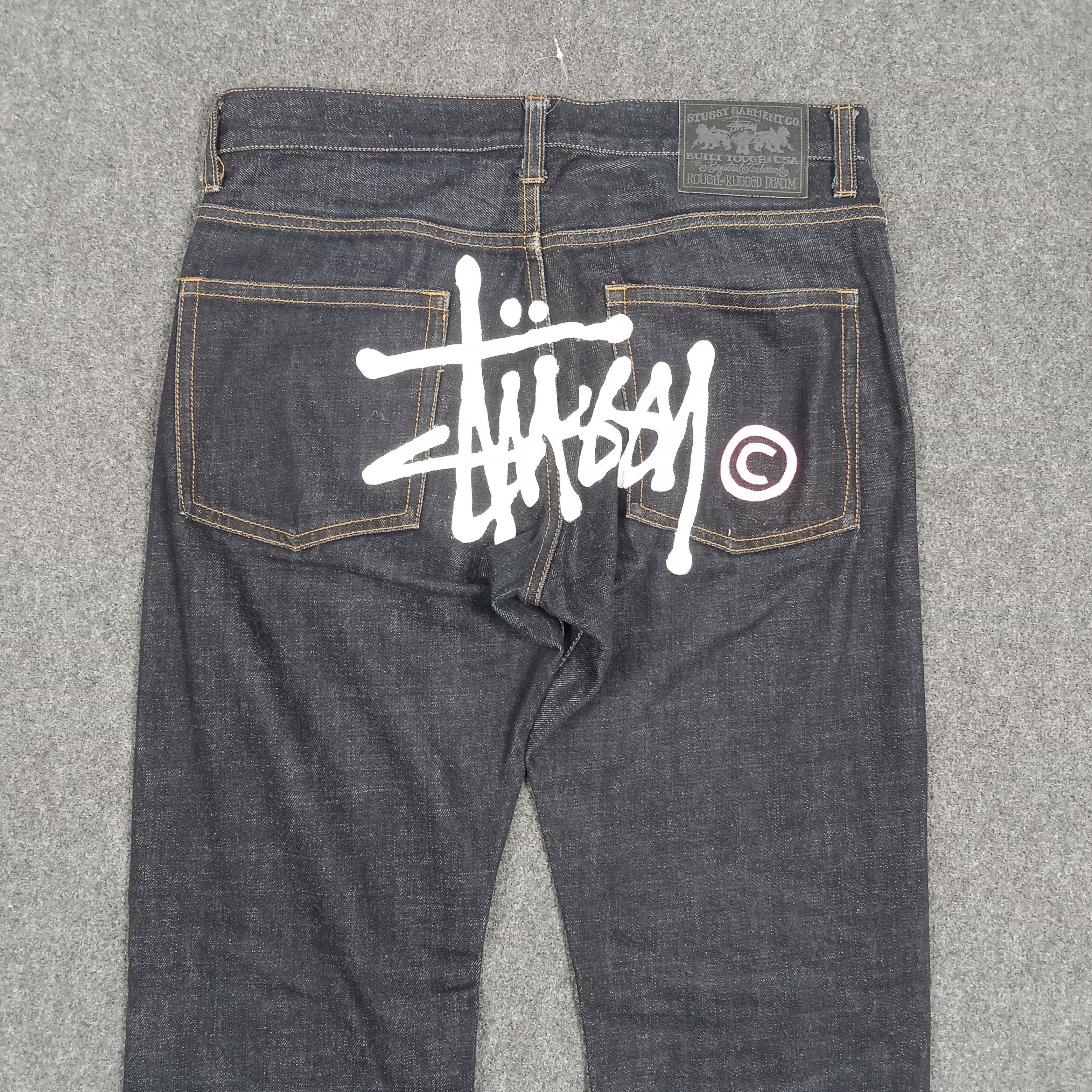 Stussy Stussy Rough Rugger Denim Custom Denim Jeans C272N25 Size US 30 / EU 46 - 2 Thumbnail