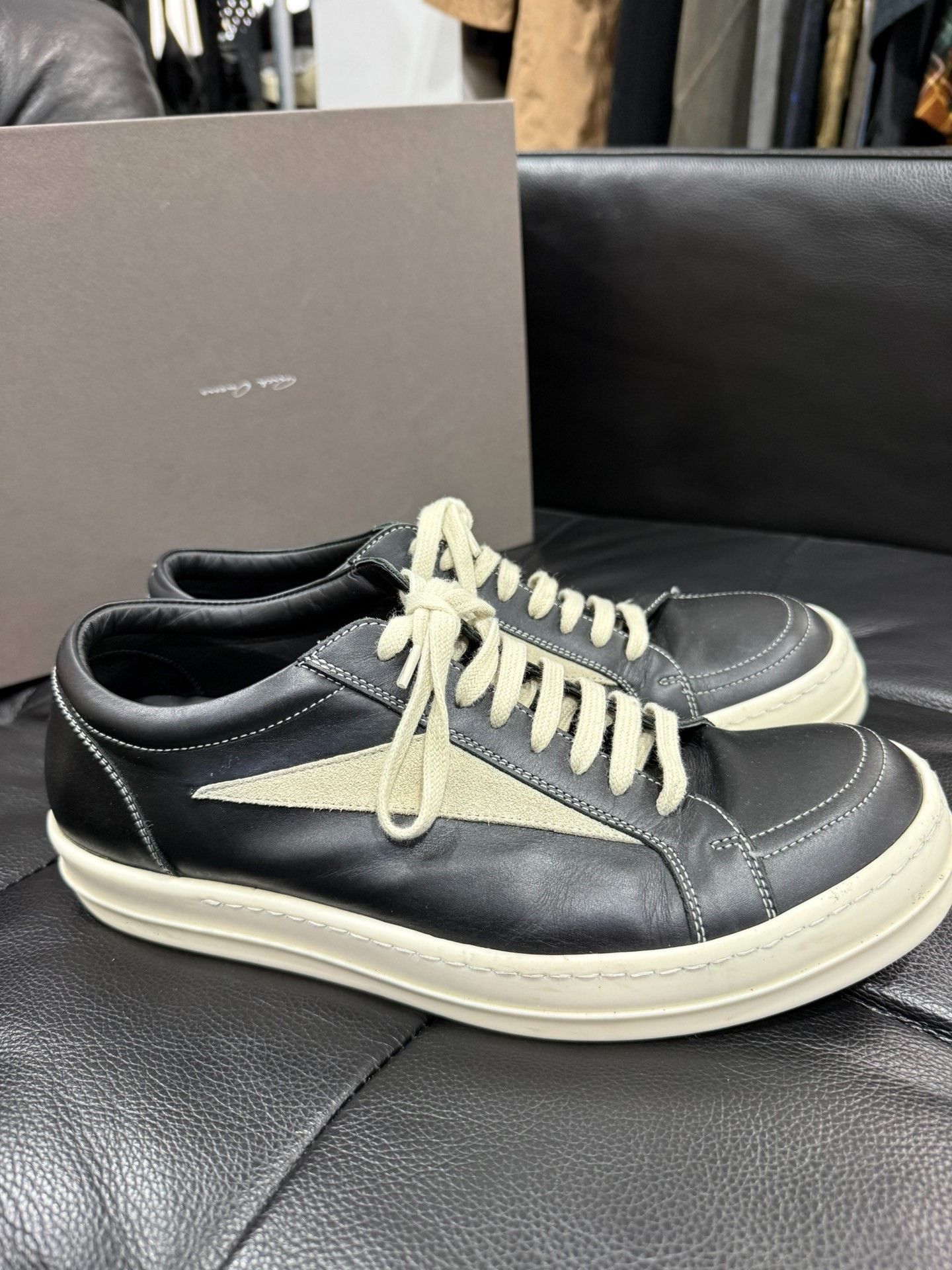Rick Owens Rick Owens x Vans Main Line Sneakers Size US 9 / EU 42 - 1 Thumbnail