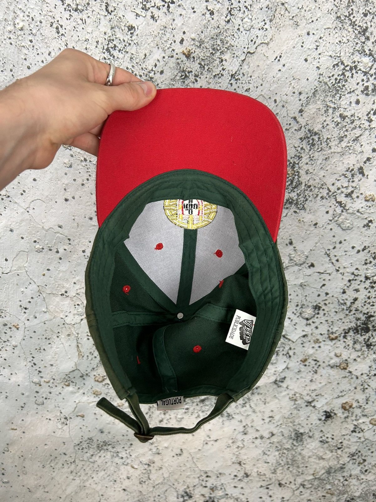Vintage Vintage Portugal Football Hat 90s Soccer Jersey Streetwear Size ONE SIZE - 5 Thumbnail