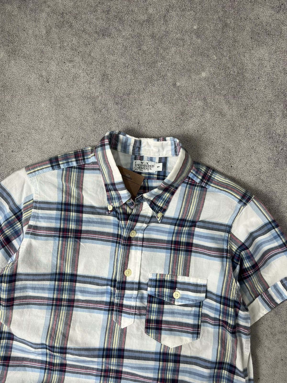 Engineered Garments × Needles × Nepenthes Enginereed garments fwk halfbutton shirt Size US S / EU 44-46 / 1 - 2 Thumbnail