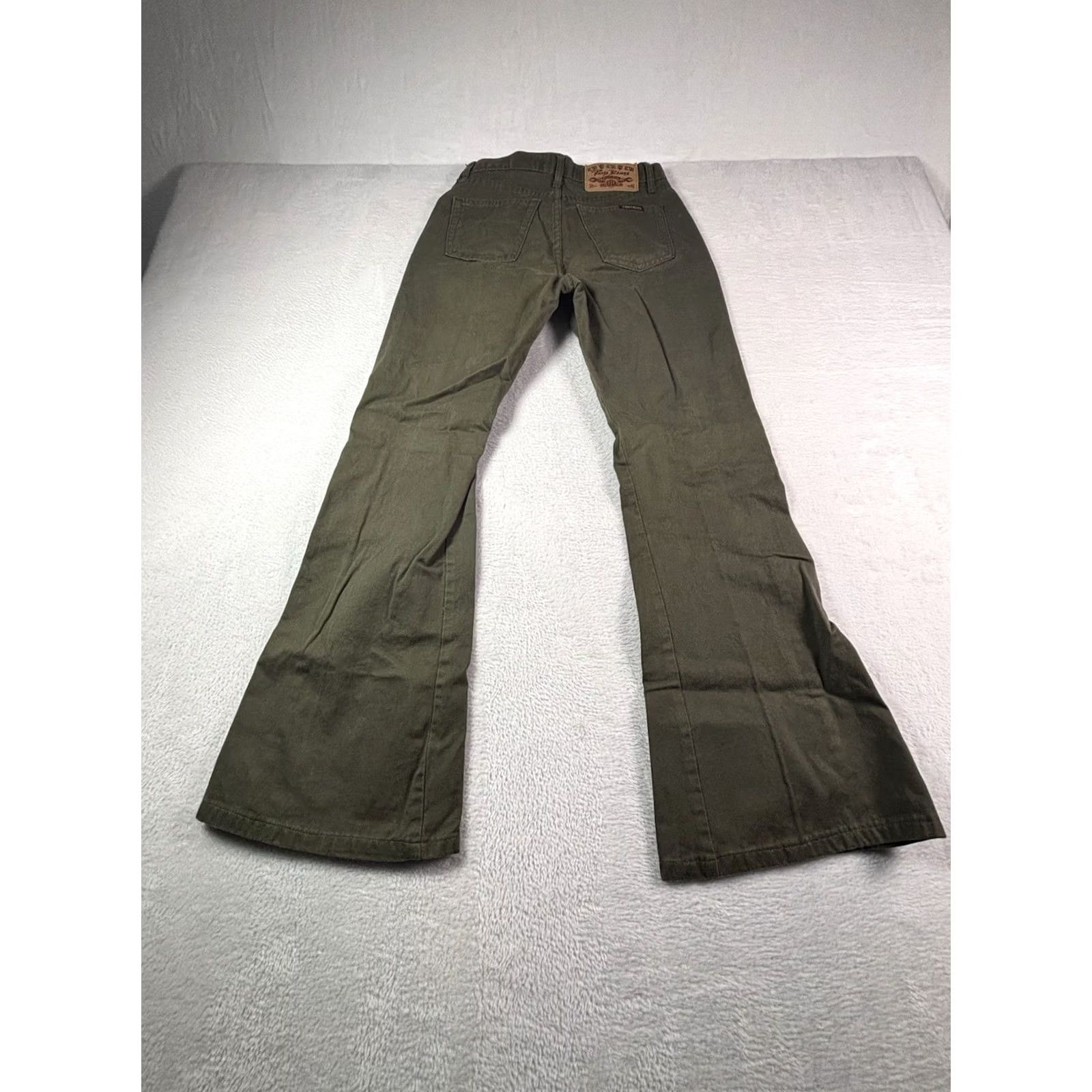 Vintage Paris Blues Original Women’s Dark Green Denim Jeans Size 3 Denim Jeans Regular Flared Women’s Dark Green Jeans Versatile Classic Mexico Size 26" / US 2 / IT 38 - 2 Thumbnail