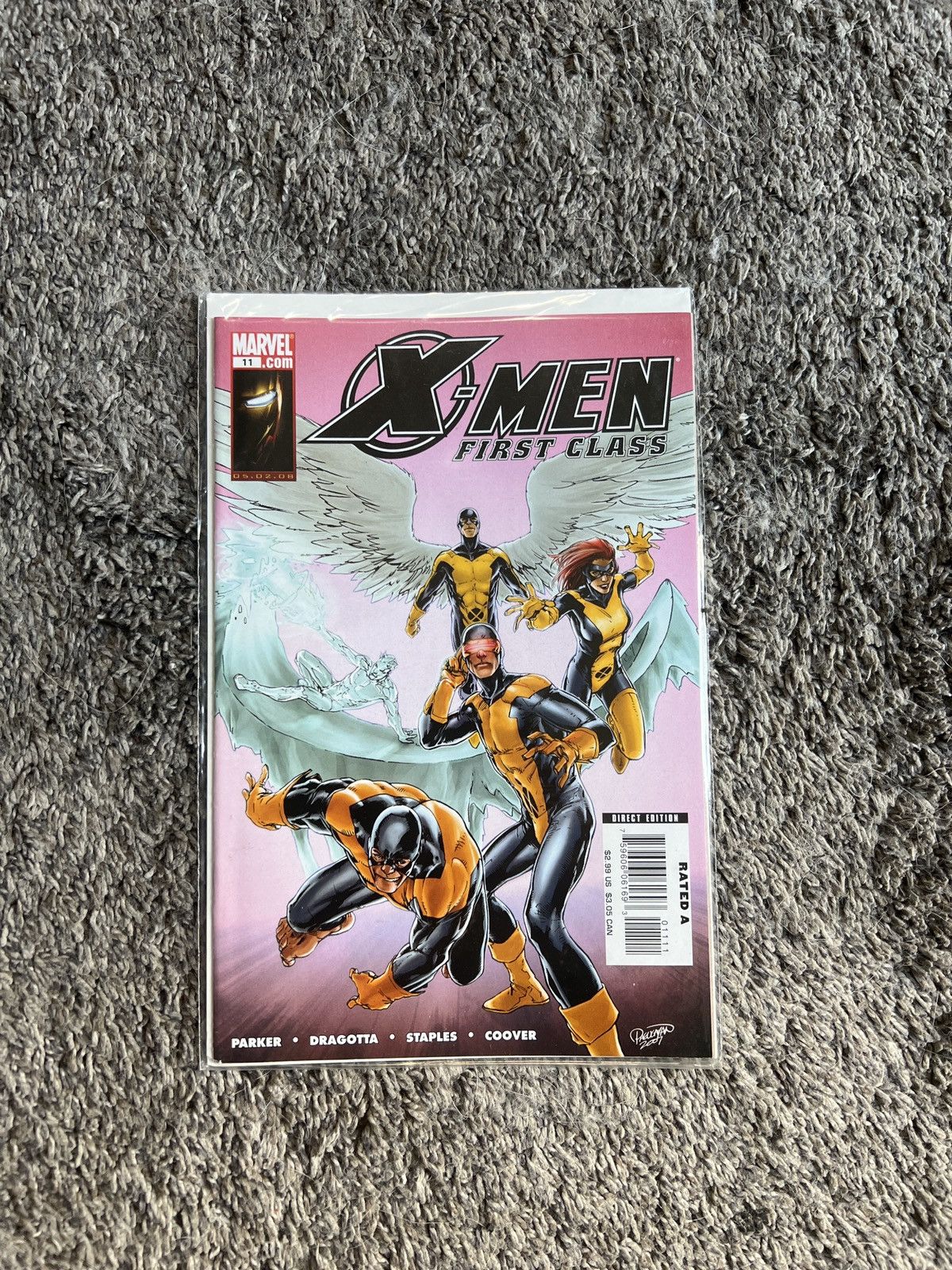 Marvel Comics 2008 Marvel Comics X-Men: First Class #11 …Canon. Comic Book Size ONE SIZE - 1 Thumbnail