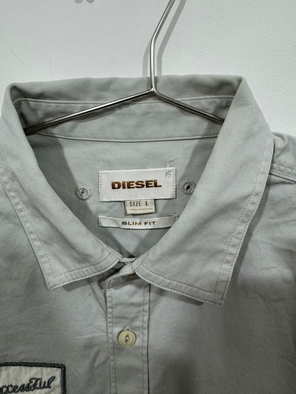 Diesel Diesel Mens Patches Shirt Size US M / EU 48-50 / 2 - 4 Thumbnail