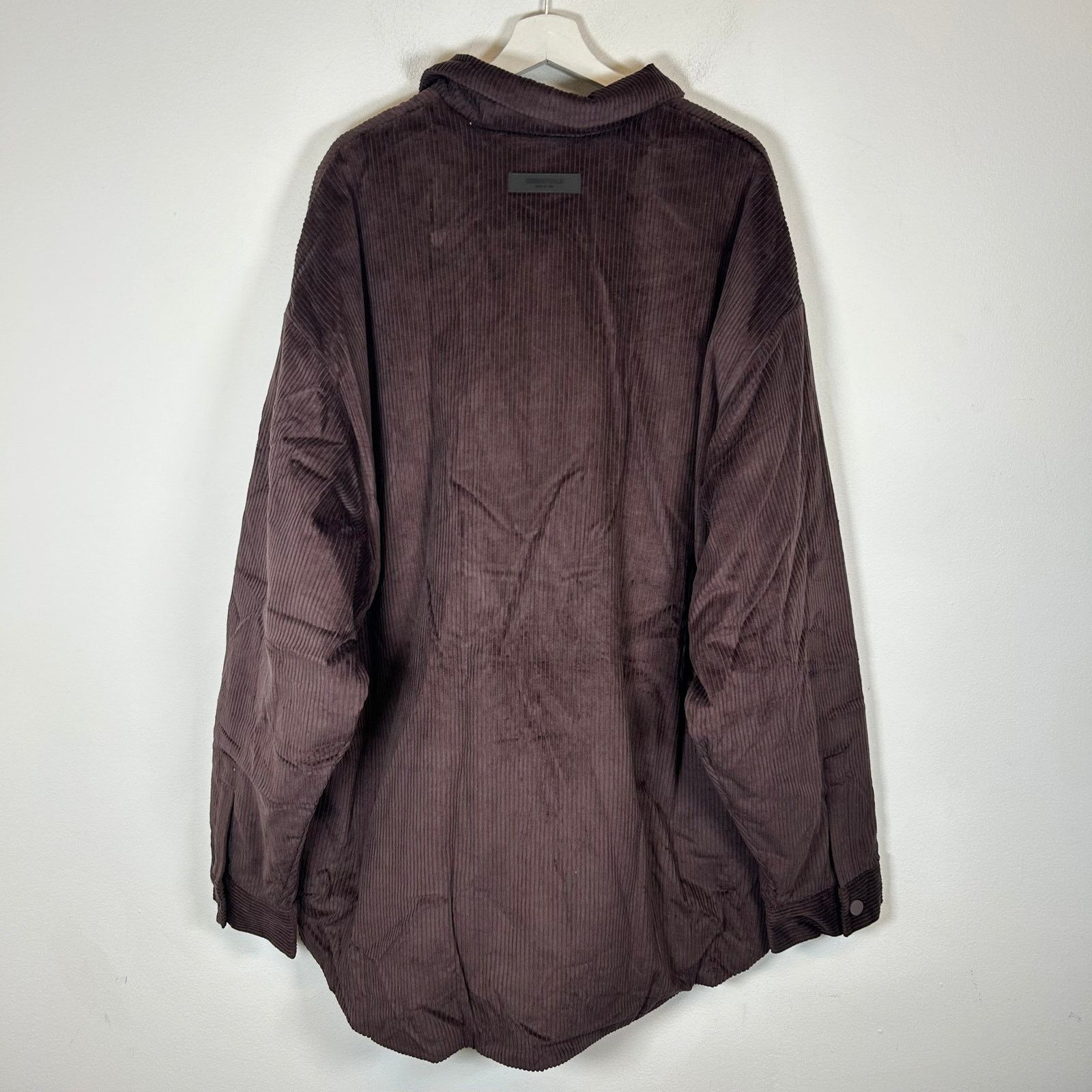 Fear of God Fear of God Essentials Plum Corduroy Jacket Size XL Size US XL / EU 56 / 4 - 2 Thumbnail