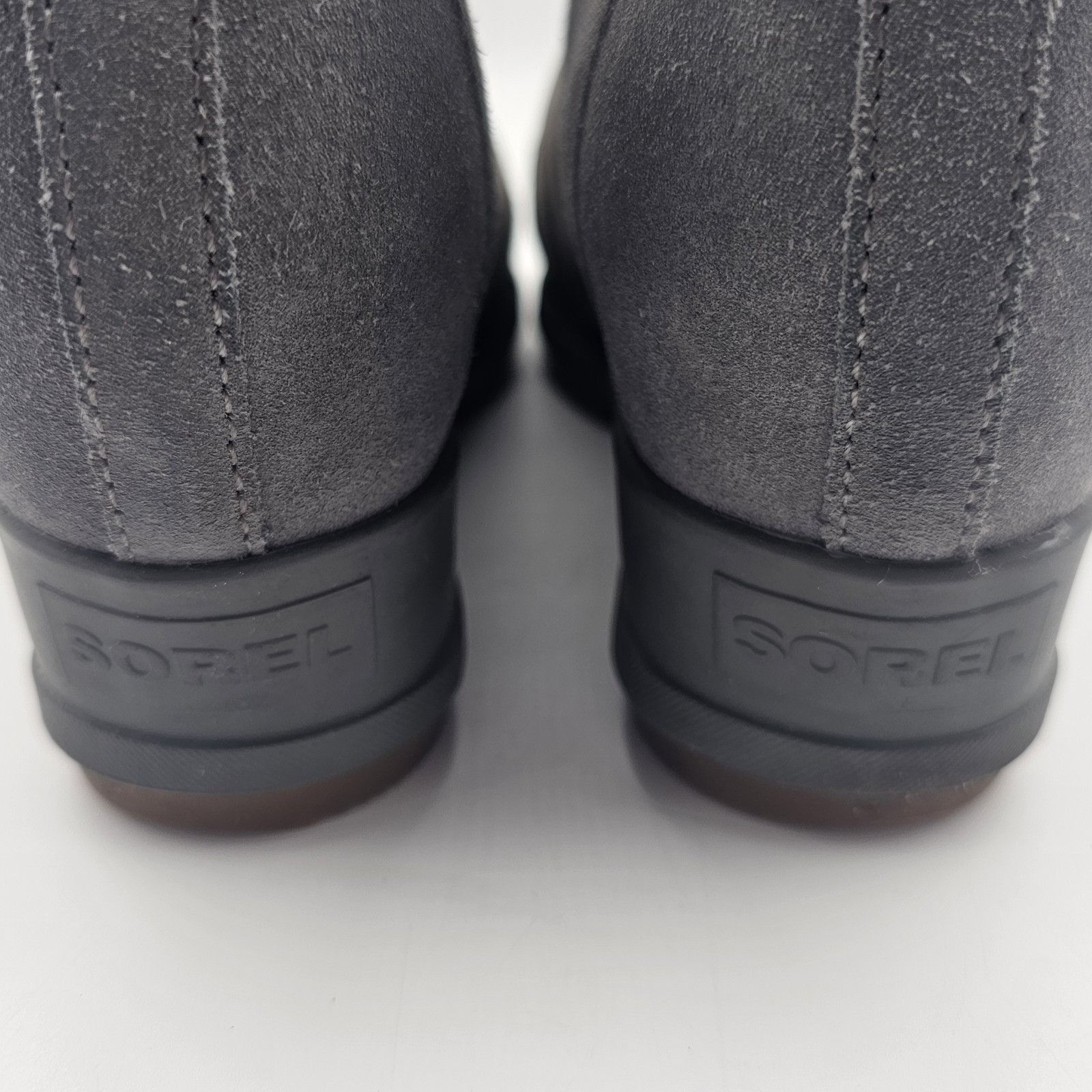 SOREL Sorel Evie Pull-On Waterproof Suede Leather Wedge Ankle Boot Size US 9 / IT 39 - 9 Thumbnail