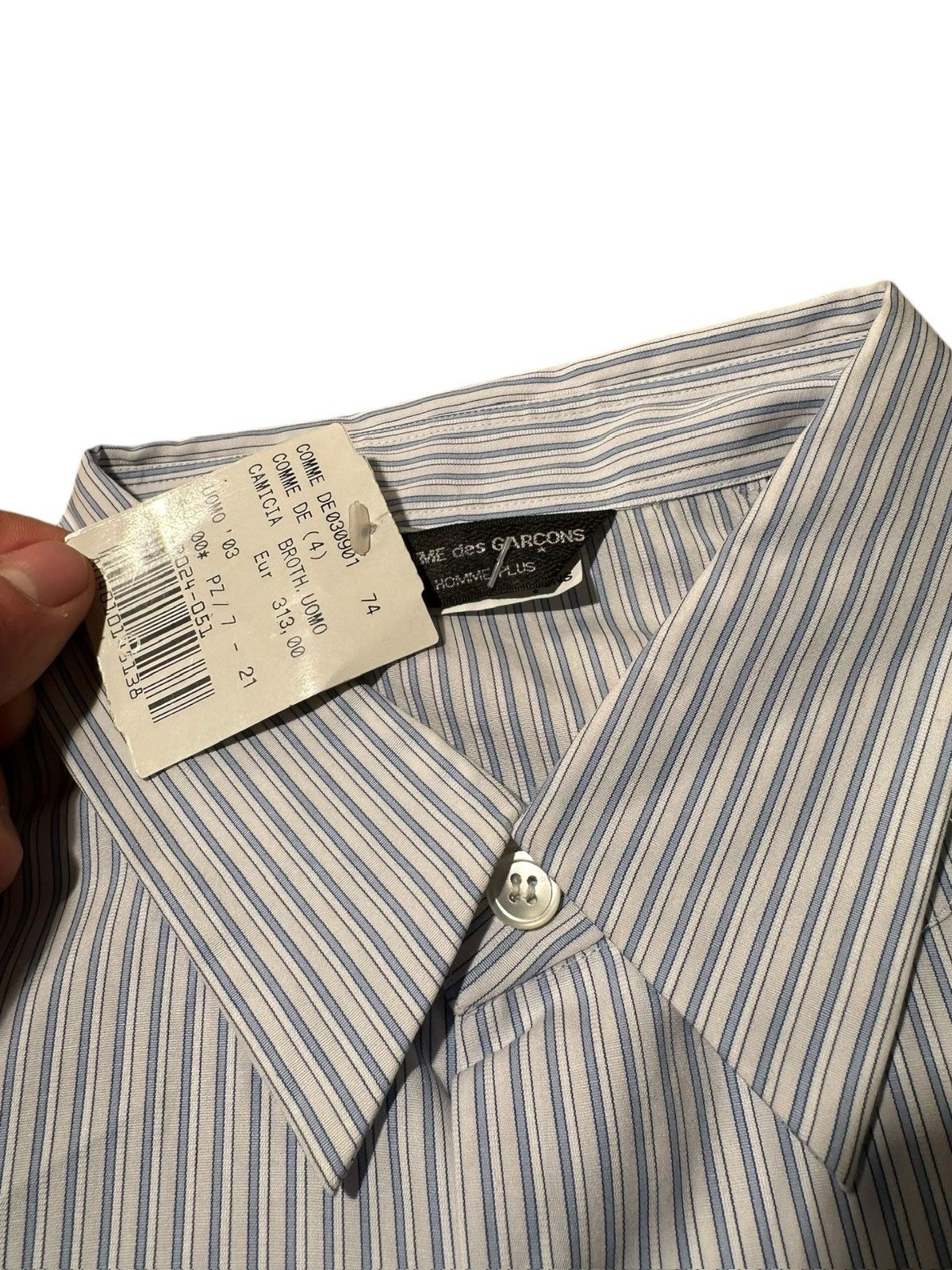 Comme des Garcons COMME des GARÇONS Homme Plus Hybrid Panel Shirt 2003 DS Size US L / EU 52-54 / 3 - 6 Thumbnail