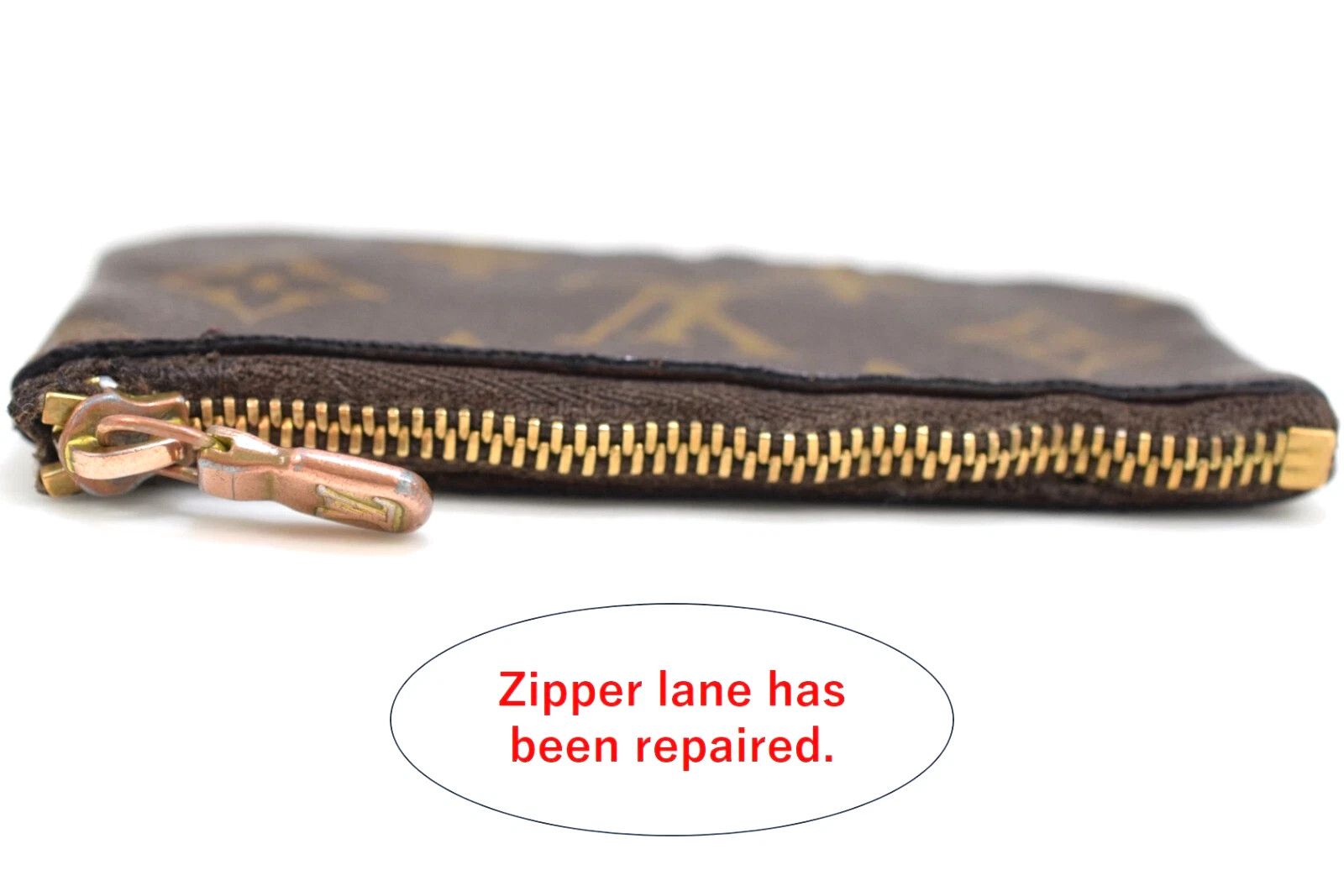 Louis Vuitton Louis Vuitton Pochette Cles Coin Purse Monogram M62650 Size ONE SIZE - 3 Thumbnail