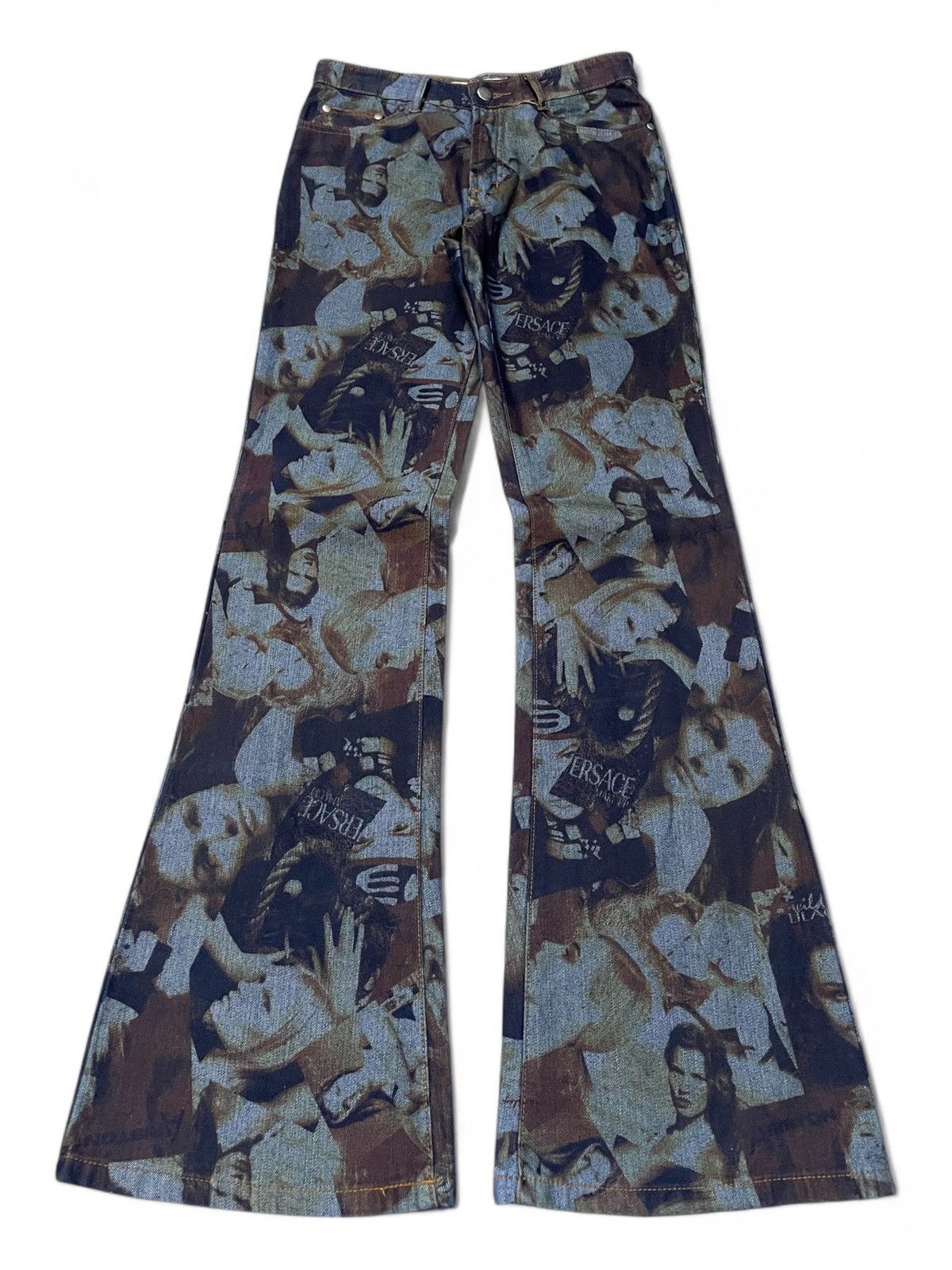Hysteric Glamour × Japanese Brand × Renoma Kit Corporatica Japan Bruce Weber Photography Flare Jeans Size 26" / US 2 / IT 38 - 1 Thumbnail
