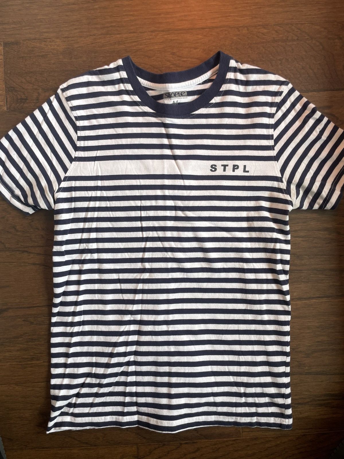 Staple Staple Navy Stripe Tee Size US M / EU 48-50 / 2 - 1 Thumbnail