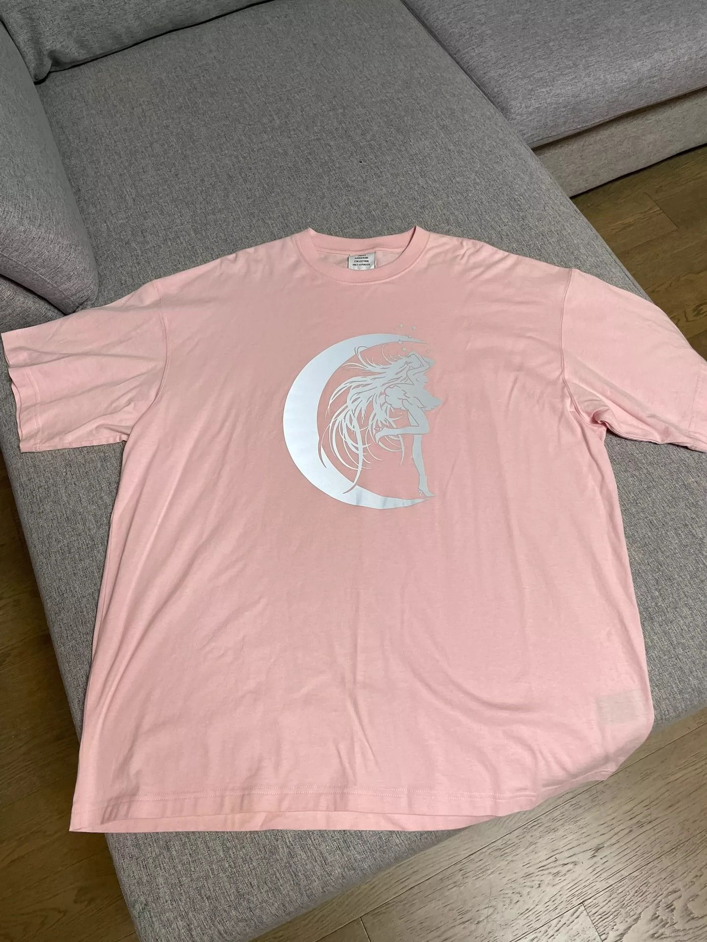 Vetements Vetements Moonlight Beauty Warrior, 3m Reflective T-shirt -DMC Size US M / EU 48-50 / 2 - 1 Thumbnail