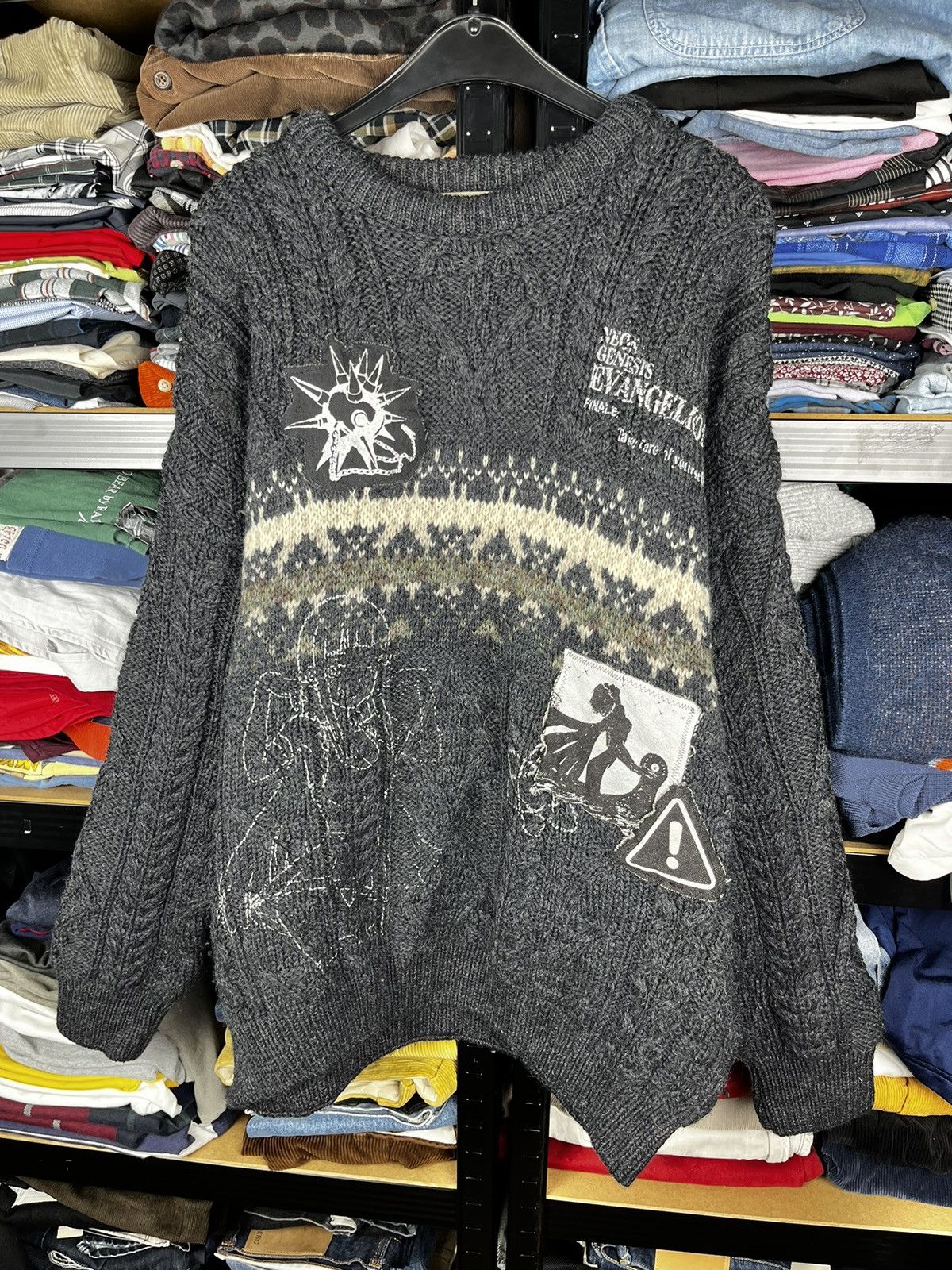 Japanese Brand × Vintage Anima knit sweater vintage Size US XL / EU 56 / 4 - 1 Thumbnail
