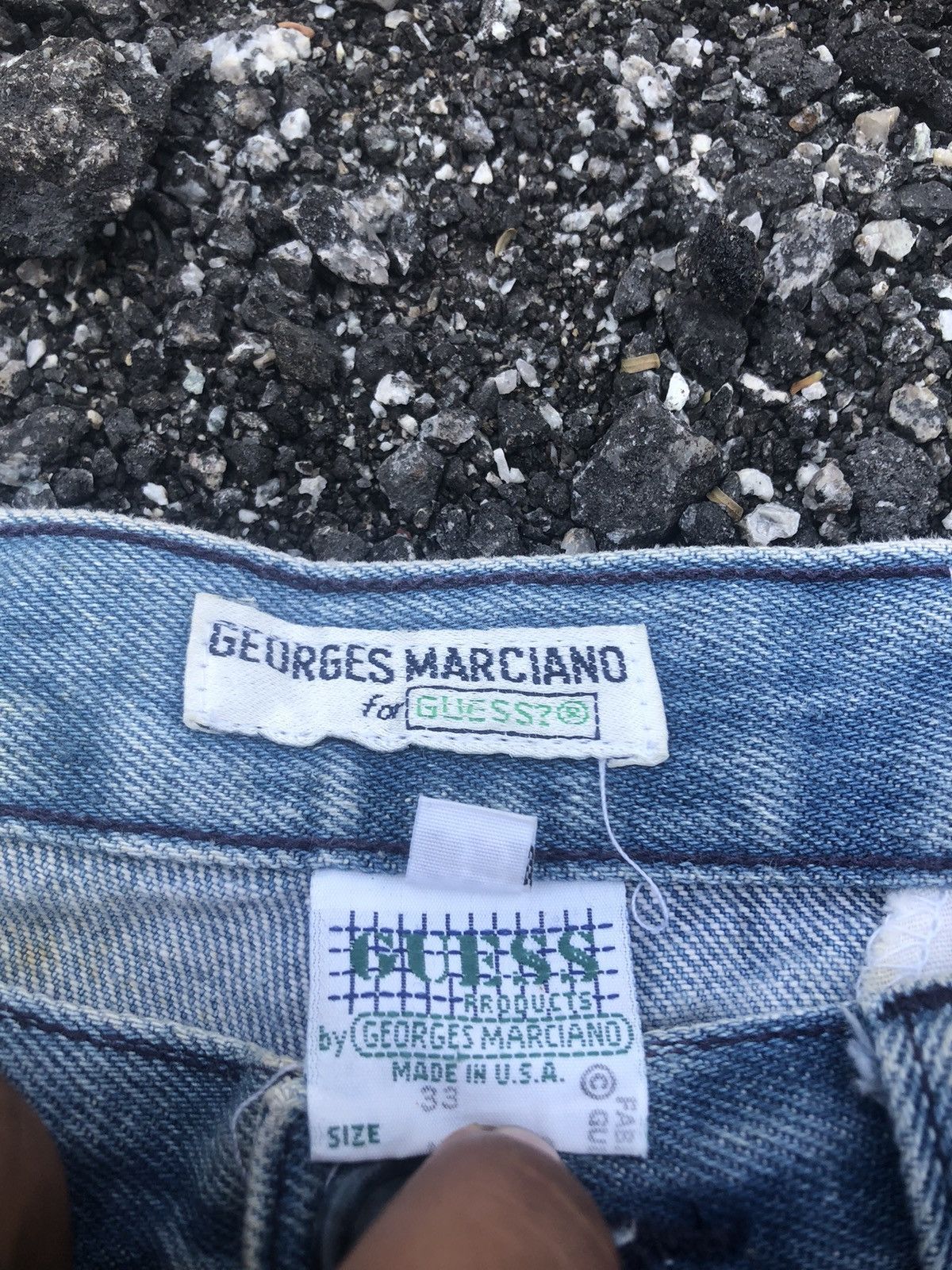 Guess × Vintage Vintage Guess usa Size US 33 - 8 Thumbnail