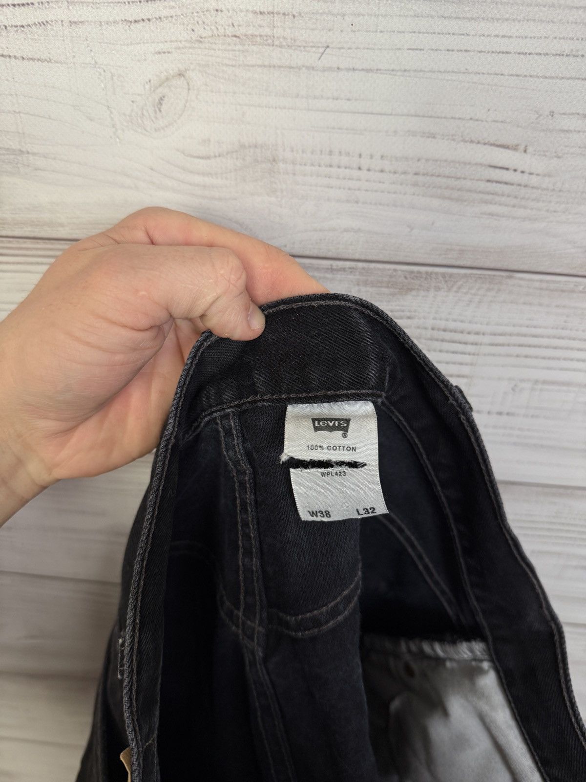 Levi's 90s Vintage Levi's 501 Distressed Jeans Size US 38 / EU 54 - 13 Thumbnail