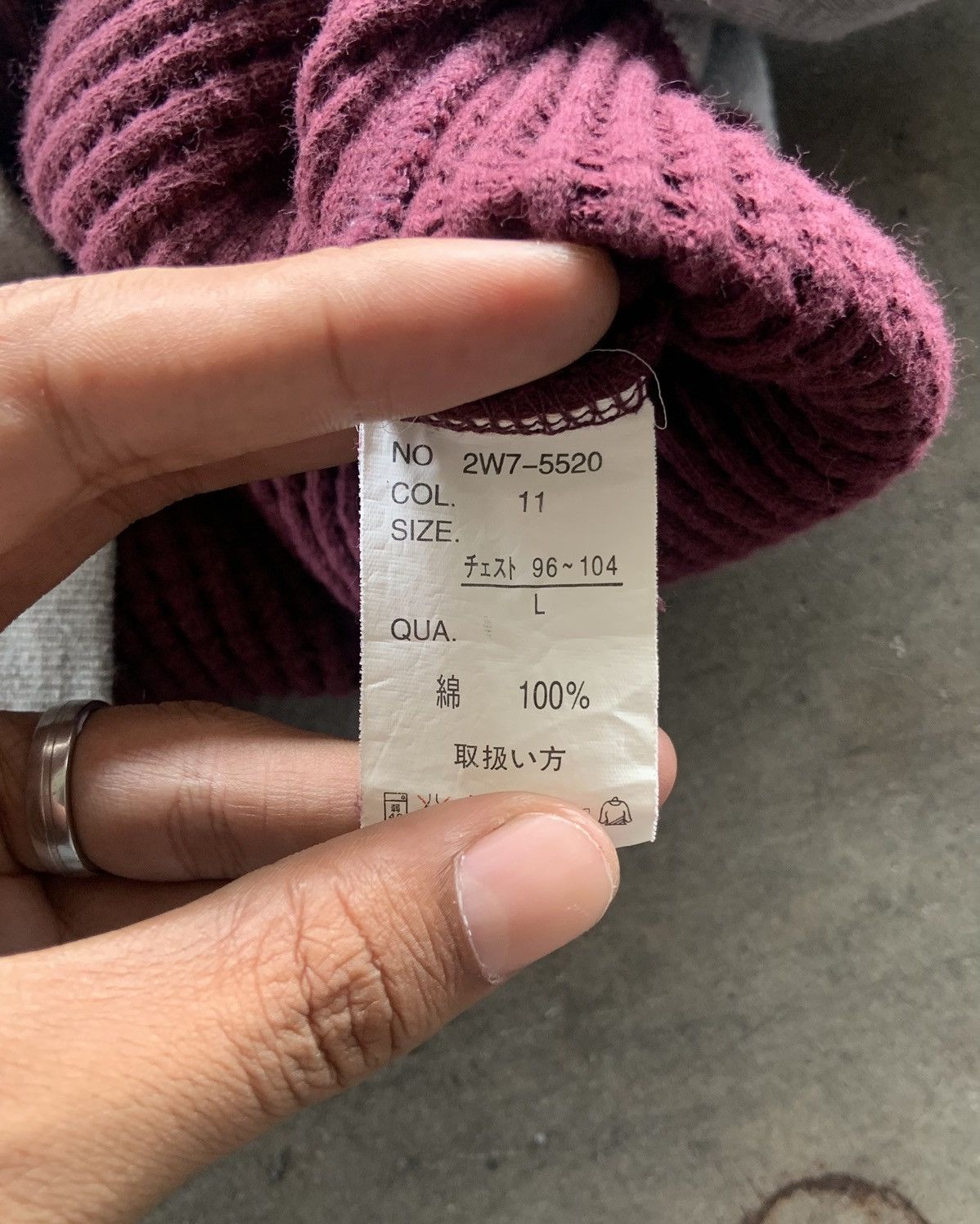 Japanese Brand × Woolrich Woolen Mills 1990s Woolrich Thermal Wear Burgundy Zip Up Hoodie Size US XL / EU 56 / 4 - 6 Thumbnail