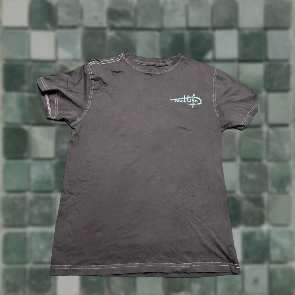 Alife Reel Life T Shirt Mens M Blue Short Sleeve Sailfish "Freshly Caught" Blue Size US M / EU 48-50 / 2 - 1 Thumbnail