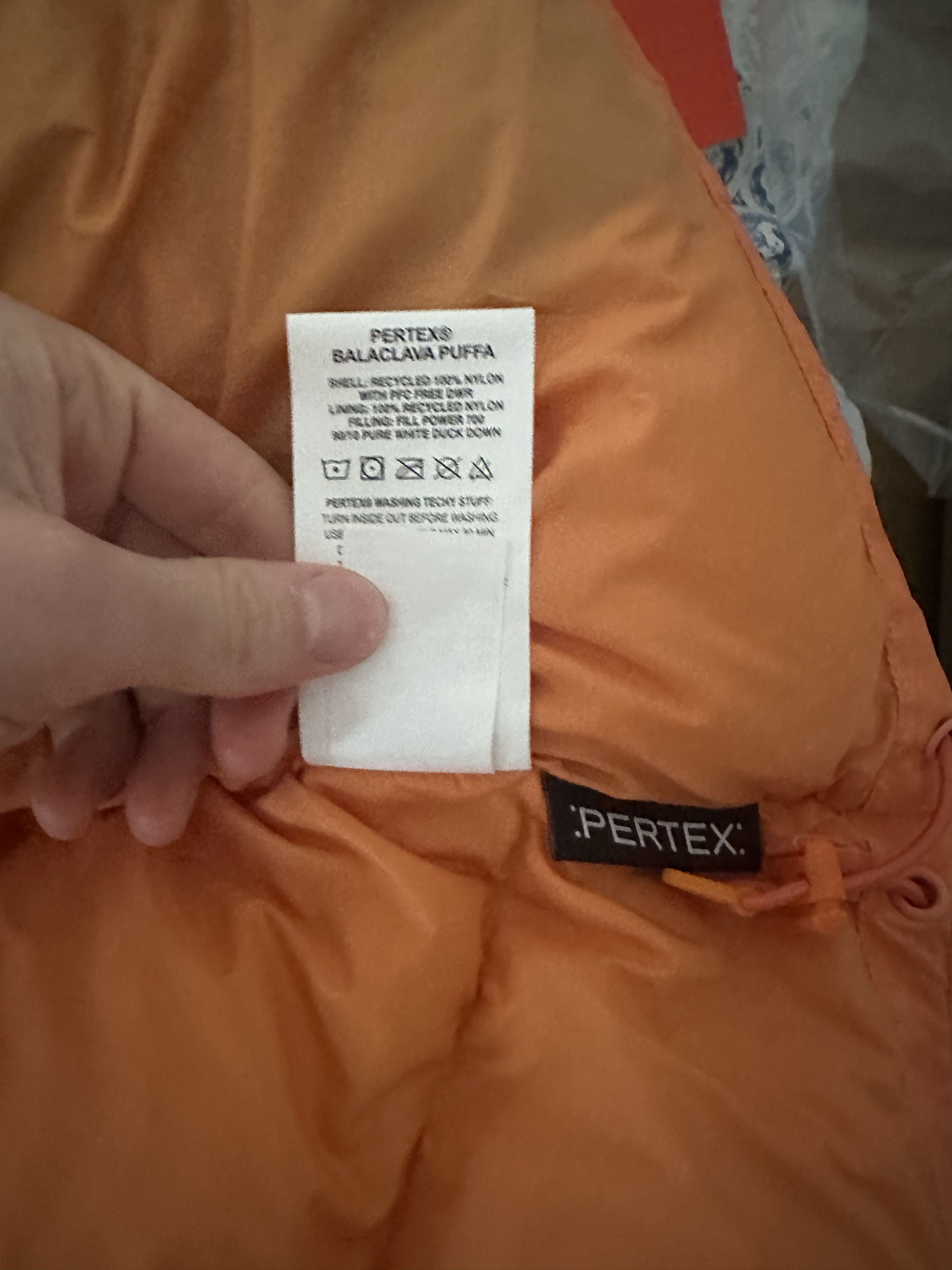 Palace Palace Pertex Quantum RS Down Jacket Orange Size US L / EU 52-54 / 3 - 10 Thumbnail