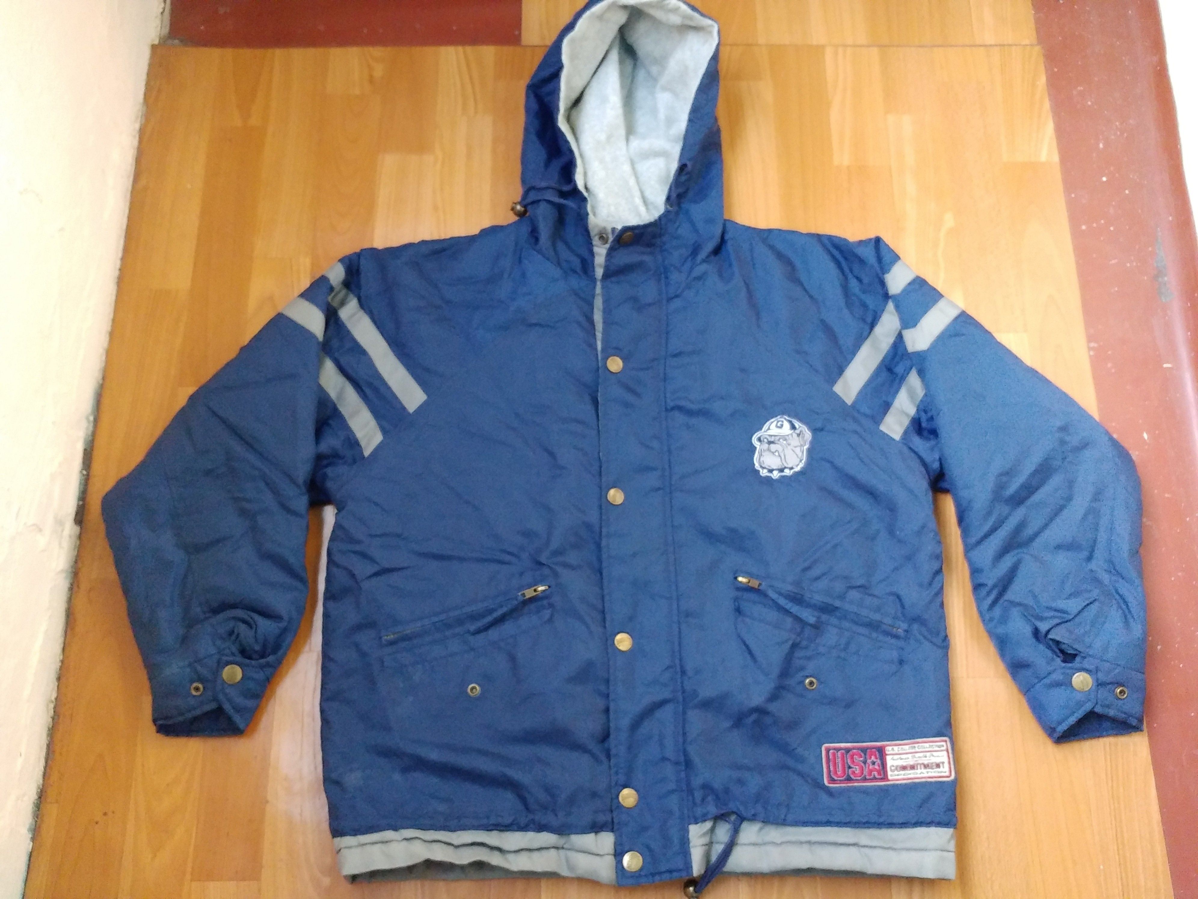 NBA × Nutmeg NBA Georgetown Hoyas jacket, Nutmeg NCAA, vintage M Size US M / EU 48-50 / 2 - 2 Thumbnail
