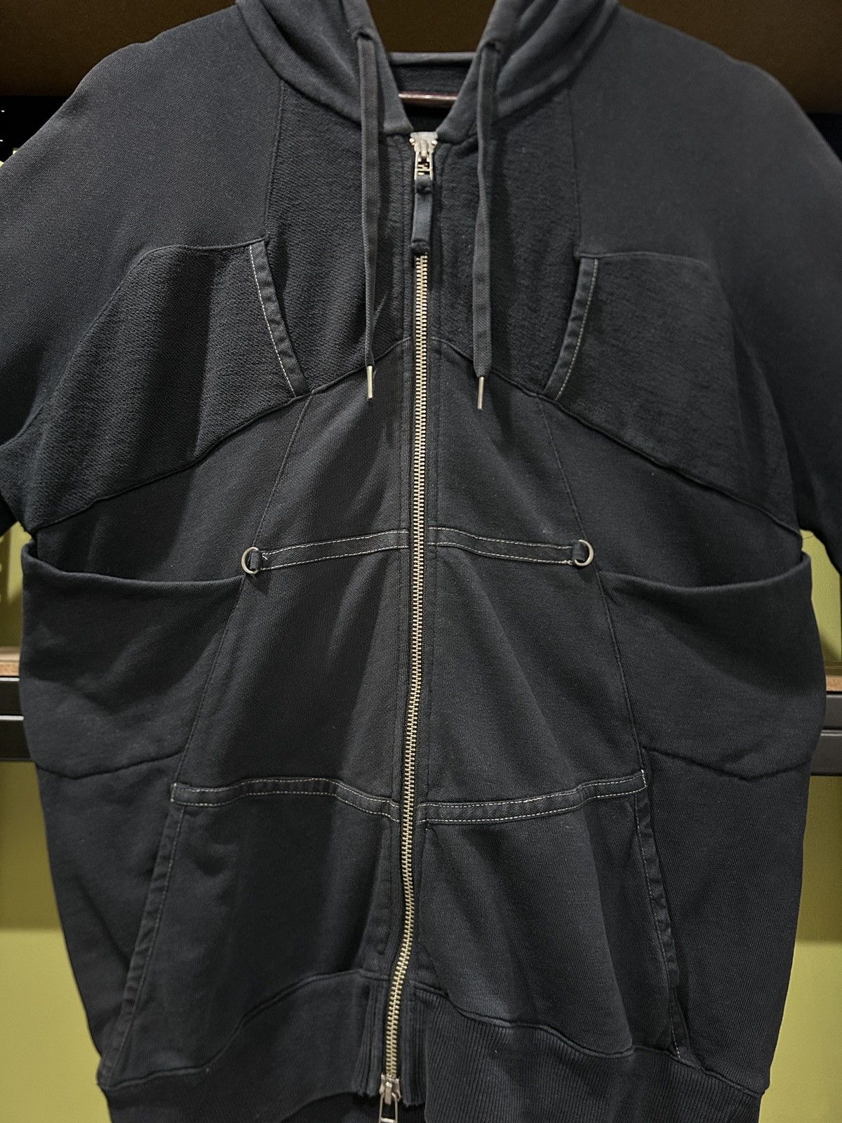 Marithe + Francois Girbaud Vintage MFG Six Pocket Hoodie Size US M / EU 48-50 / 2 - 3 Thumbnail