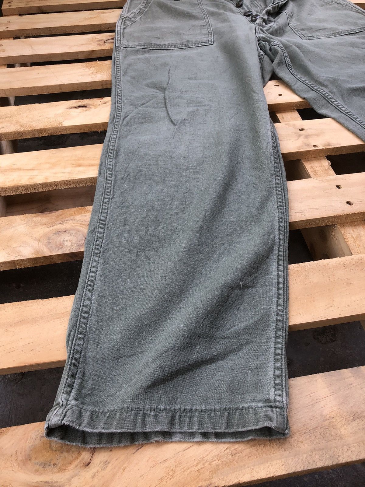 Vintage Vintage 60s 70s OG 107 US Army Utility Pants Size US 34 / EU 50 - 10 Thumbnail