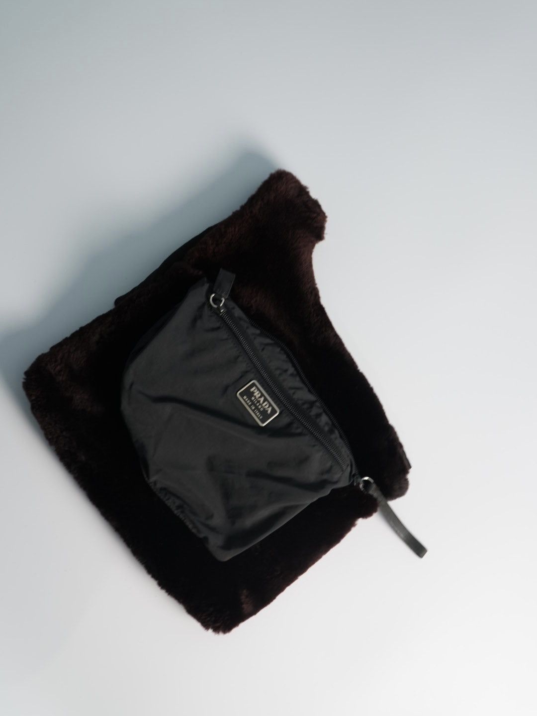 Prada Prada Sport Fur Jacket & Prada FW1999 Crossbody Bag Soft Fur Size US M / EU 48-50 / 2 - 22 Thumbnail