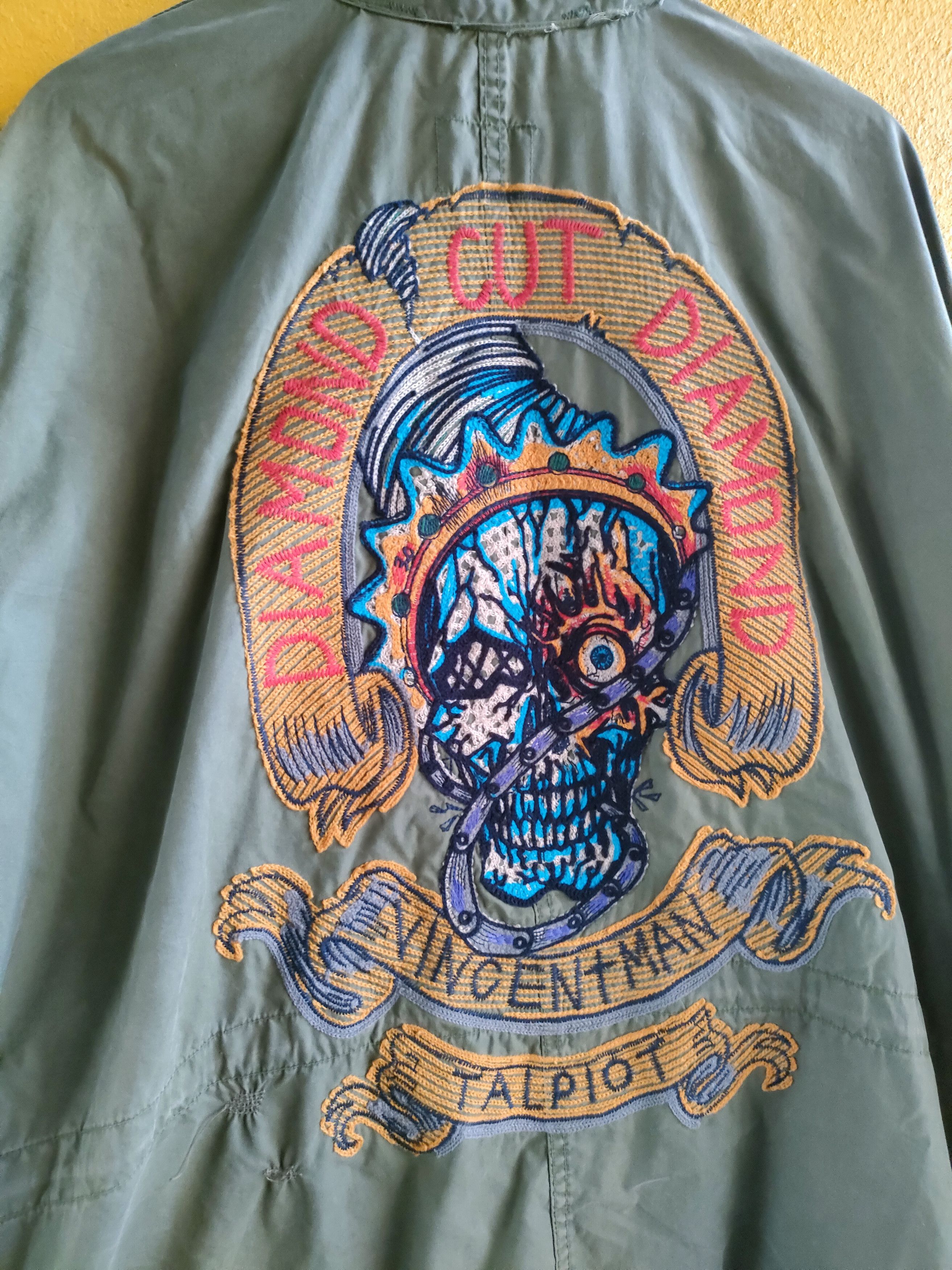 Nigel Cabourn × Vintage Vintage Military Fishtail Embroidered Parka Size US L / EU 52-54 / 3 - 4 Thumbnail