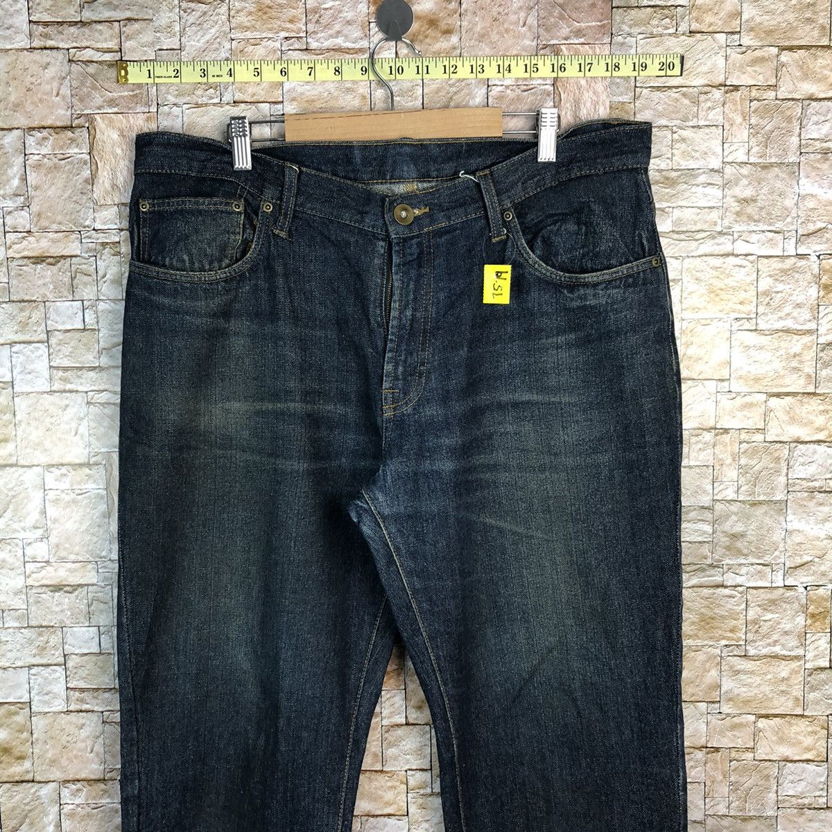 Japanese Brand Japanese Brand Blue Denim Pants #7579 Size US 37 - 2 Thumbnail