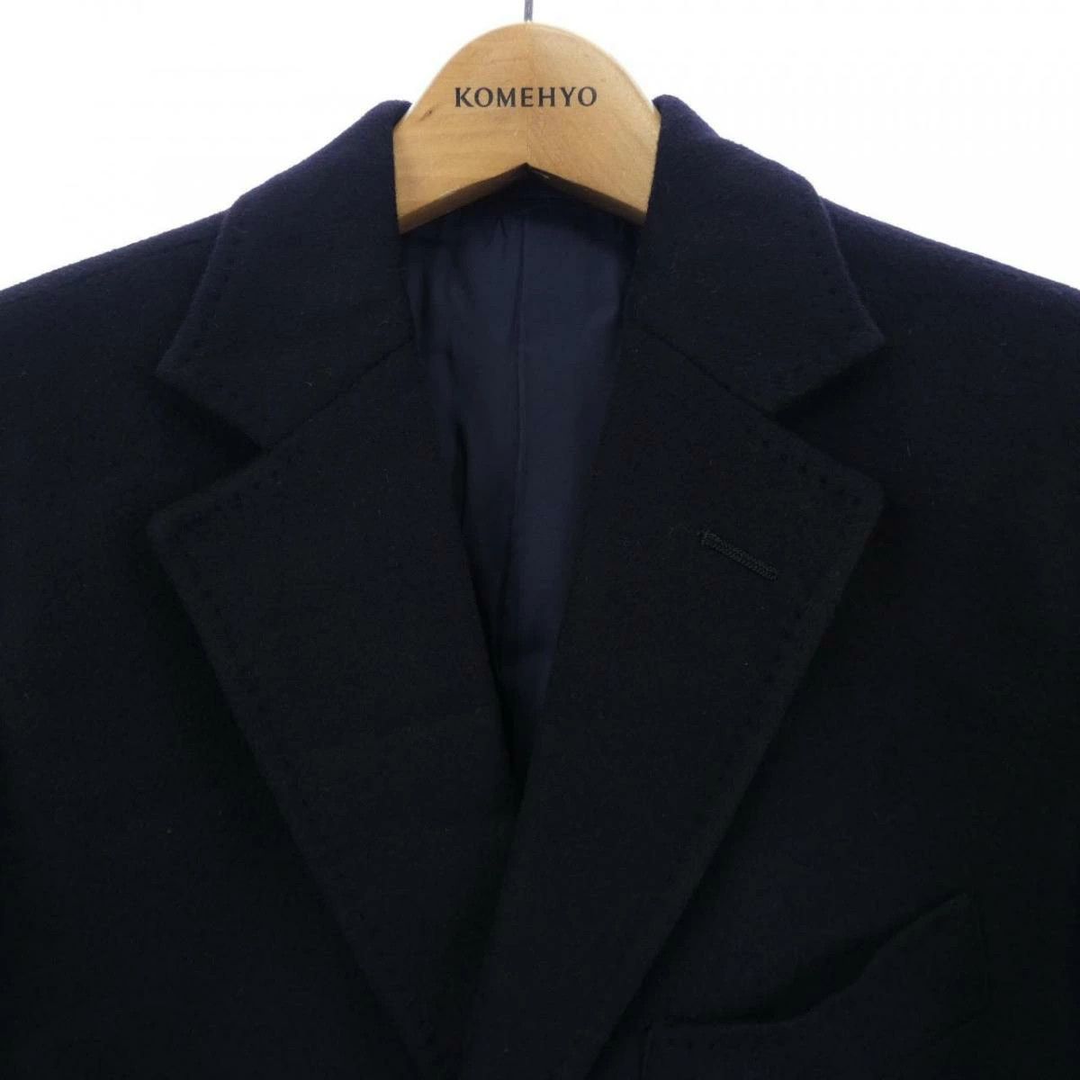 Other Jacket Cashmere Blend 3 Button Inseam Pocket Black Size US M / EU 48-50 / 2 - 3 Thumbnail
