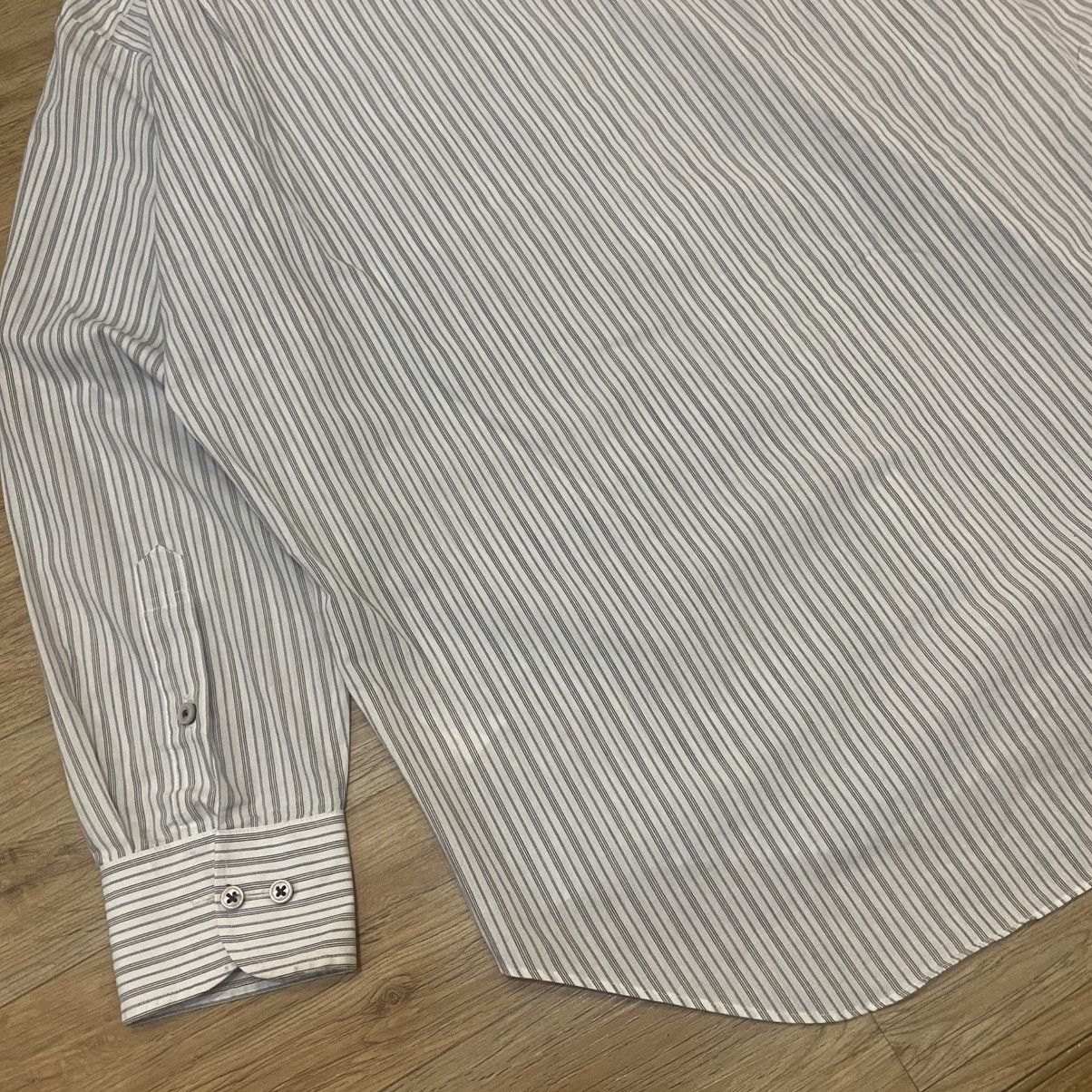 Yohji Yamamoto 90s Sacsny Y'saccs By Yohji Yamamoto Stripe LS Shirt Size US L / EU 52-54 / 3 - 10 Thumbnail