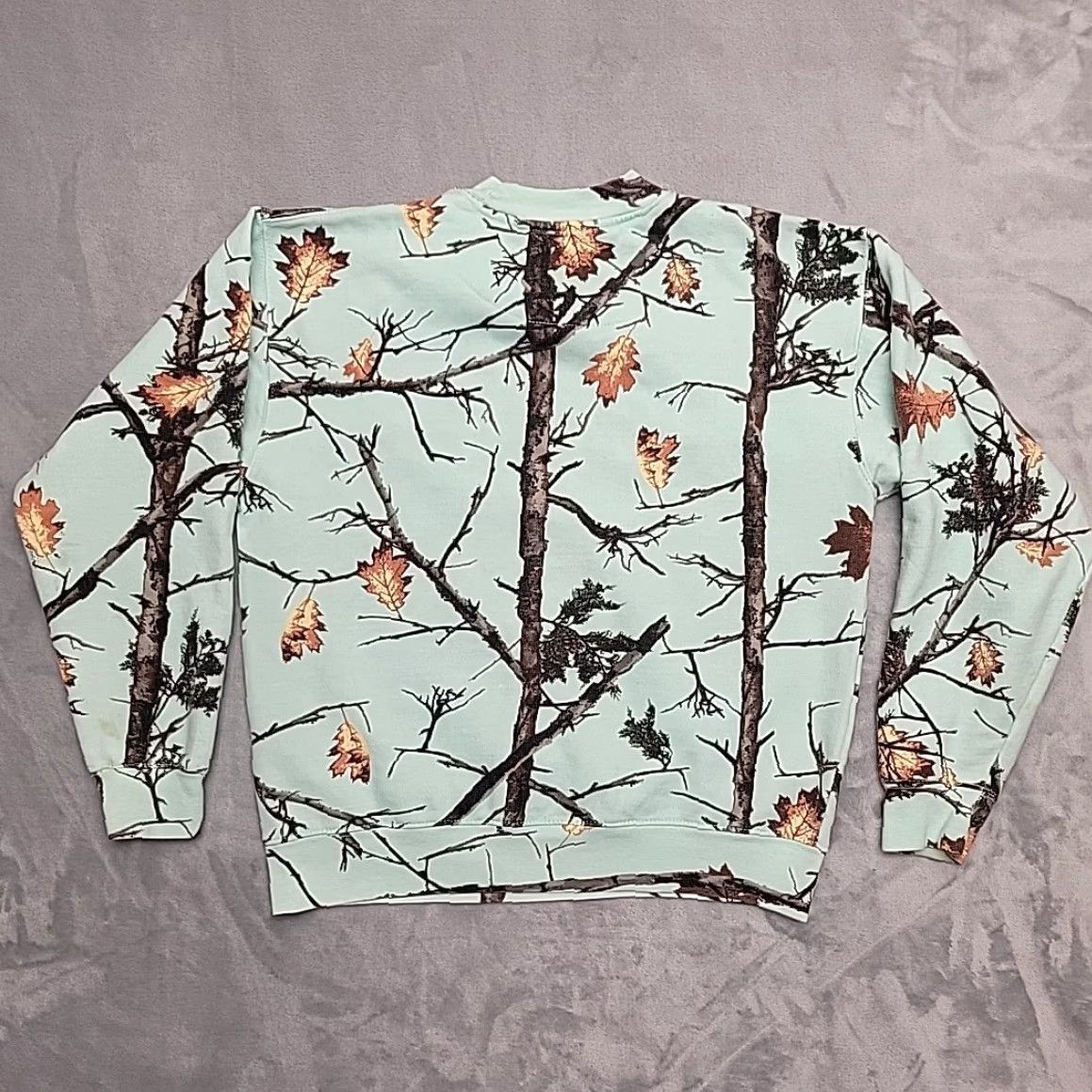 Vintage VINTAGE Yellowstone Park Sweatshirt Mens S Green Embroidered Nature Crewneck Park Size S / US 4 / IT 40 - 4 Thumbnail