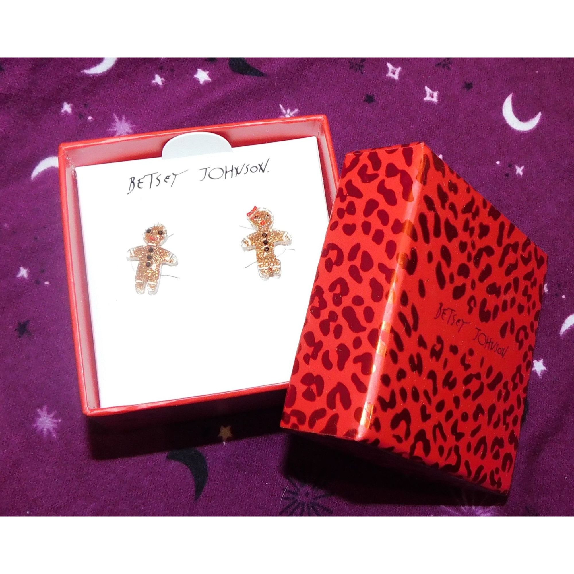 Betsey Johnson Betsey Johnson Gingerbread People Earrings Size ONE SIZE - 5 Thumbnail