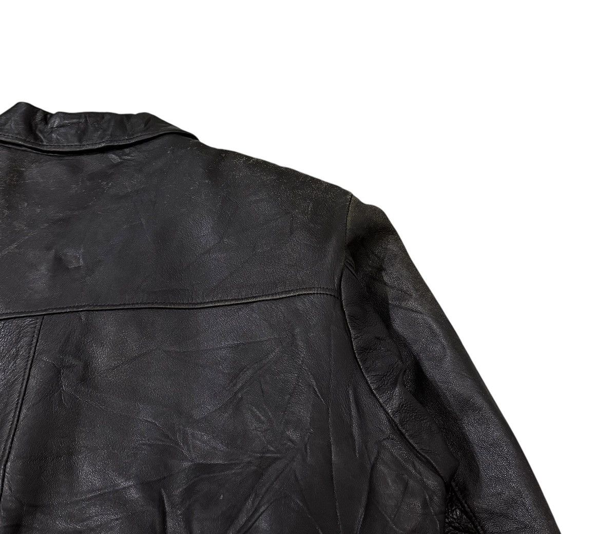 Schott Vintage Schott A2 Military Flyer Leather Jacket Size US M / EU 48-50 / 2 - 11 Thumbnail
