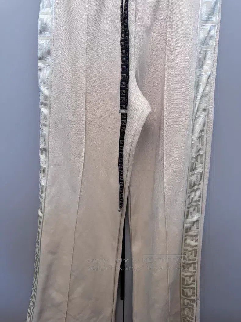 Fendi Fendi Side Monogram Logo Elastic Leggings Size 24" / US 00 / IT 34 - 2 Thumbnail