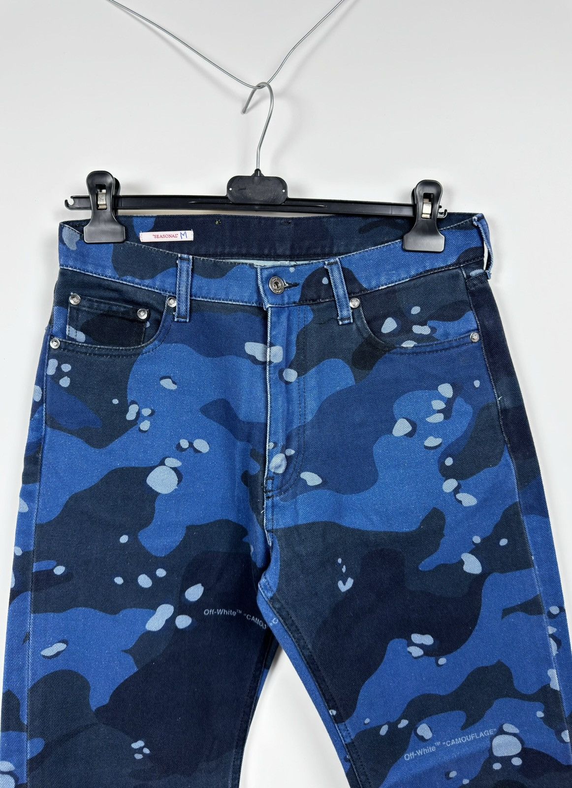 Off-White Off-White Camo Marina Jeans Size US 29 - 2 Thumbnail