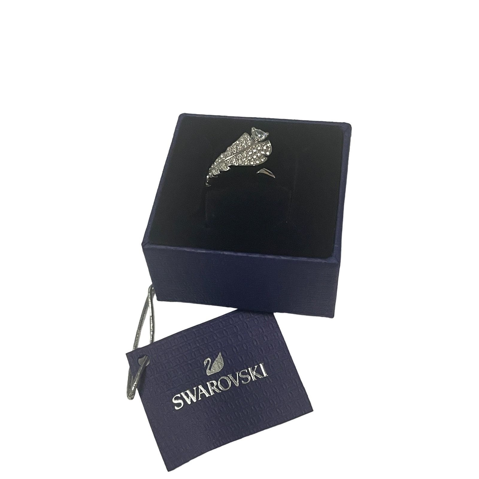 Swarovski Swarovski Feather Nice Ring White size 6/52 Size ONE SIZE - 2 Thumbnail