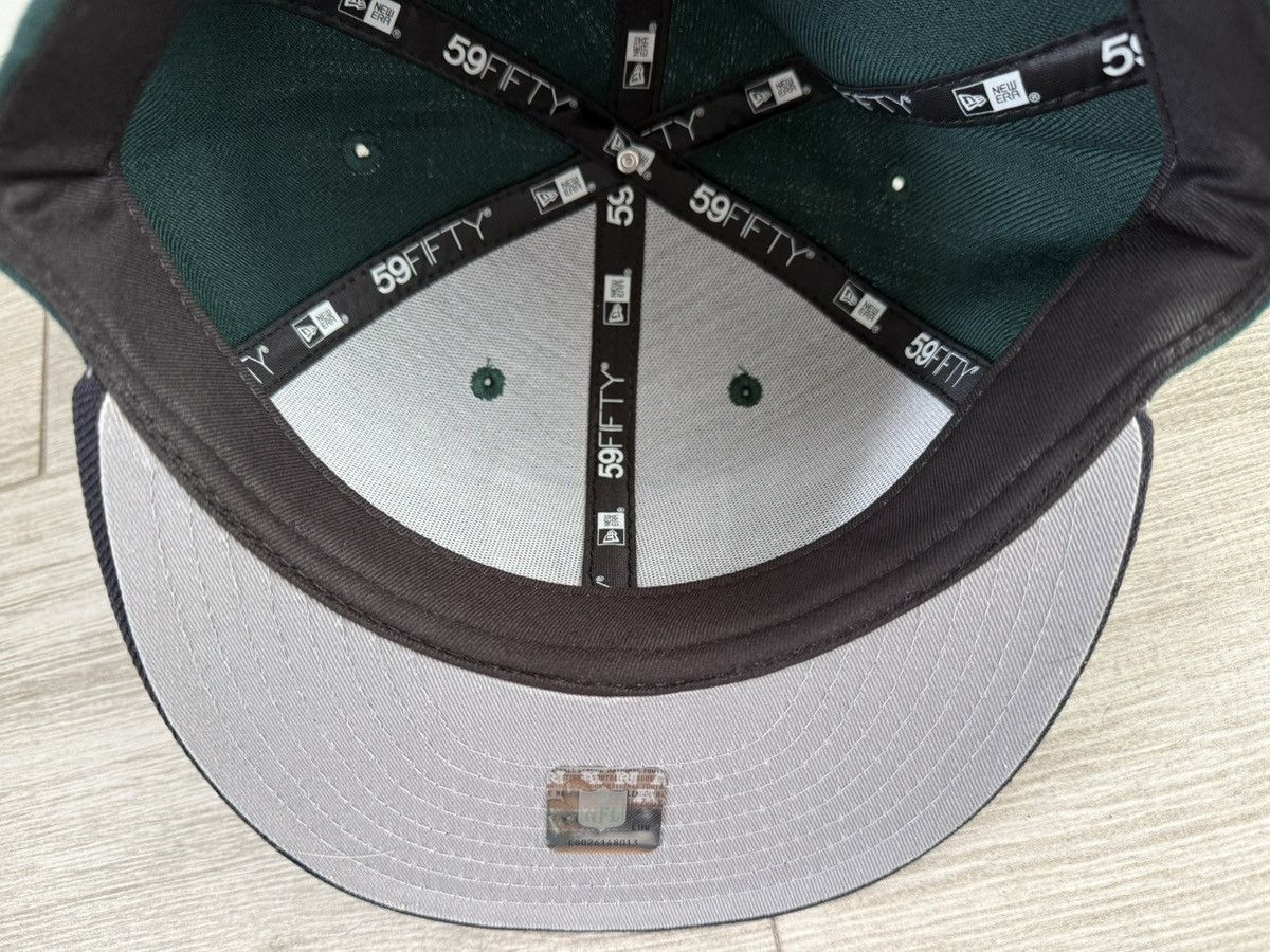 NFL × New Era Las Vegas Raiders New Era Dark Green Navy Grey Fitted 7 3/8 Size ONE SIZE - 9 Thumbnail