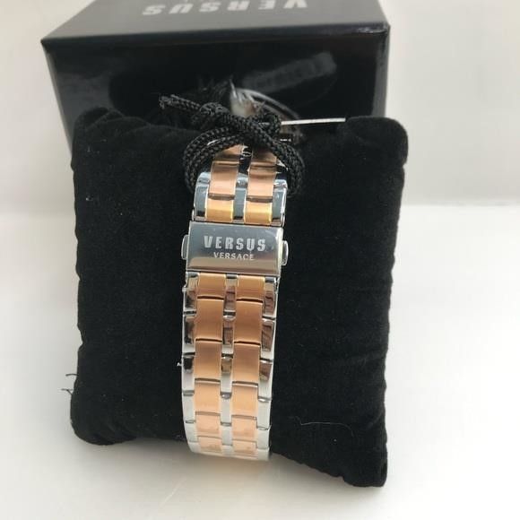 Versus Versace New Authentic VERSUS Versace Men's Gray Dial Stainless Steel Size ONE SIZE - 4 Thumbnail