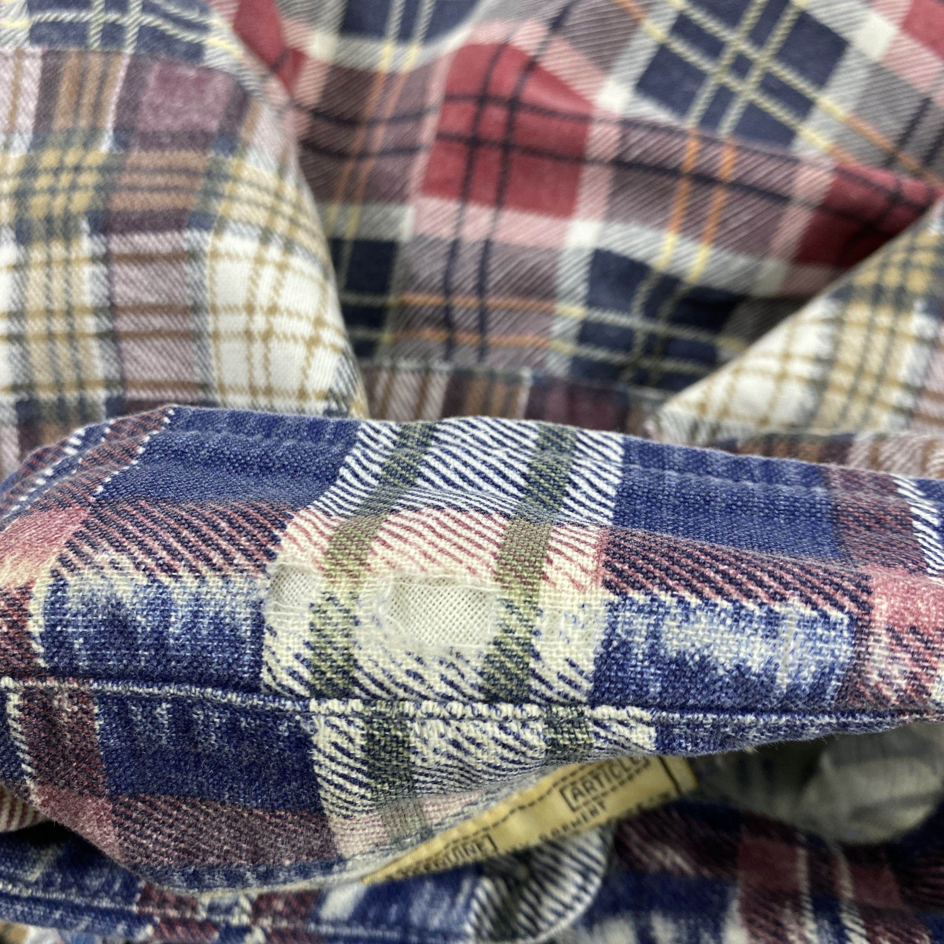 Japanese Brand Vintage Japanese Brand Downings Flannel Button Up- J483 Size US L / EU 52-54 / 3 - 11 Thumbnail