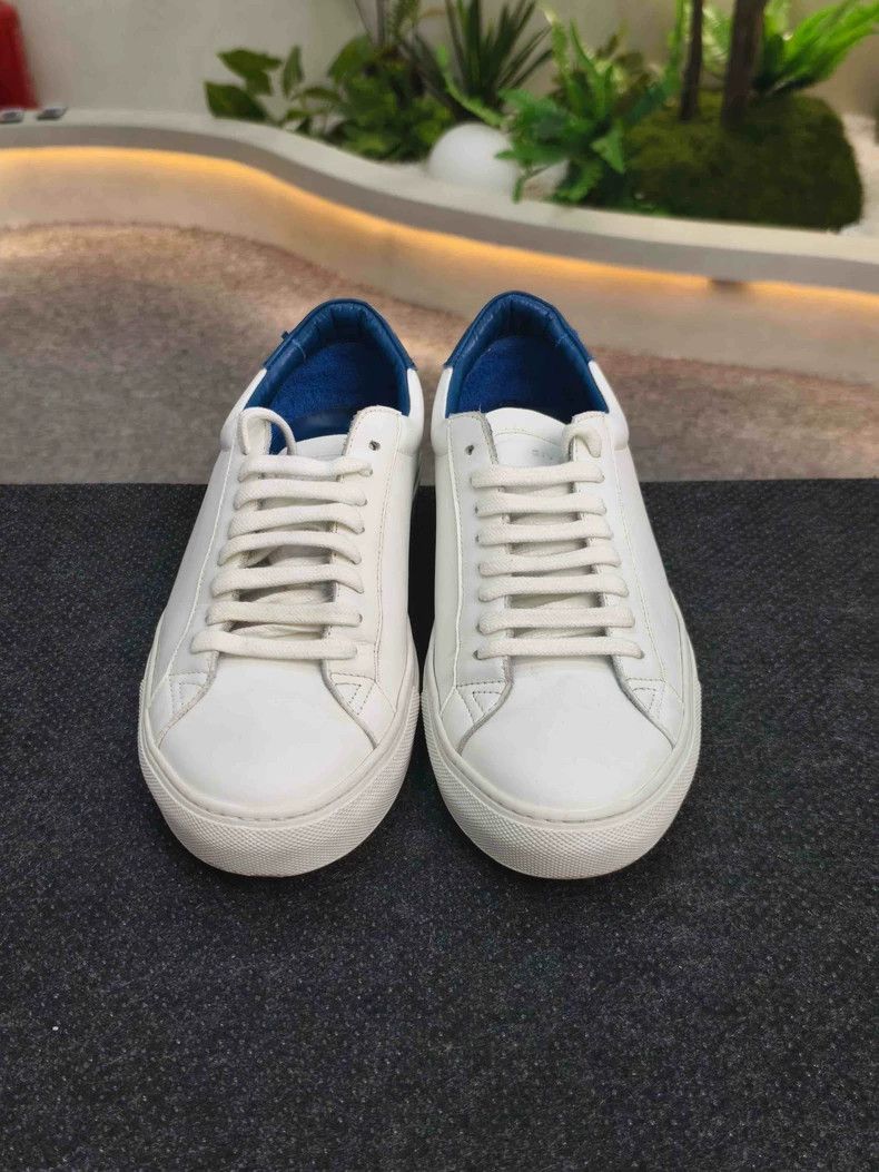 Givenchy Givenchy Classic White Sneakers, Blue and White, Size 42 Size US 9 / EU 42 - 1 Thumbnail