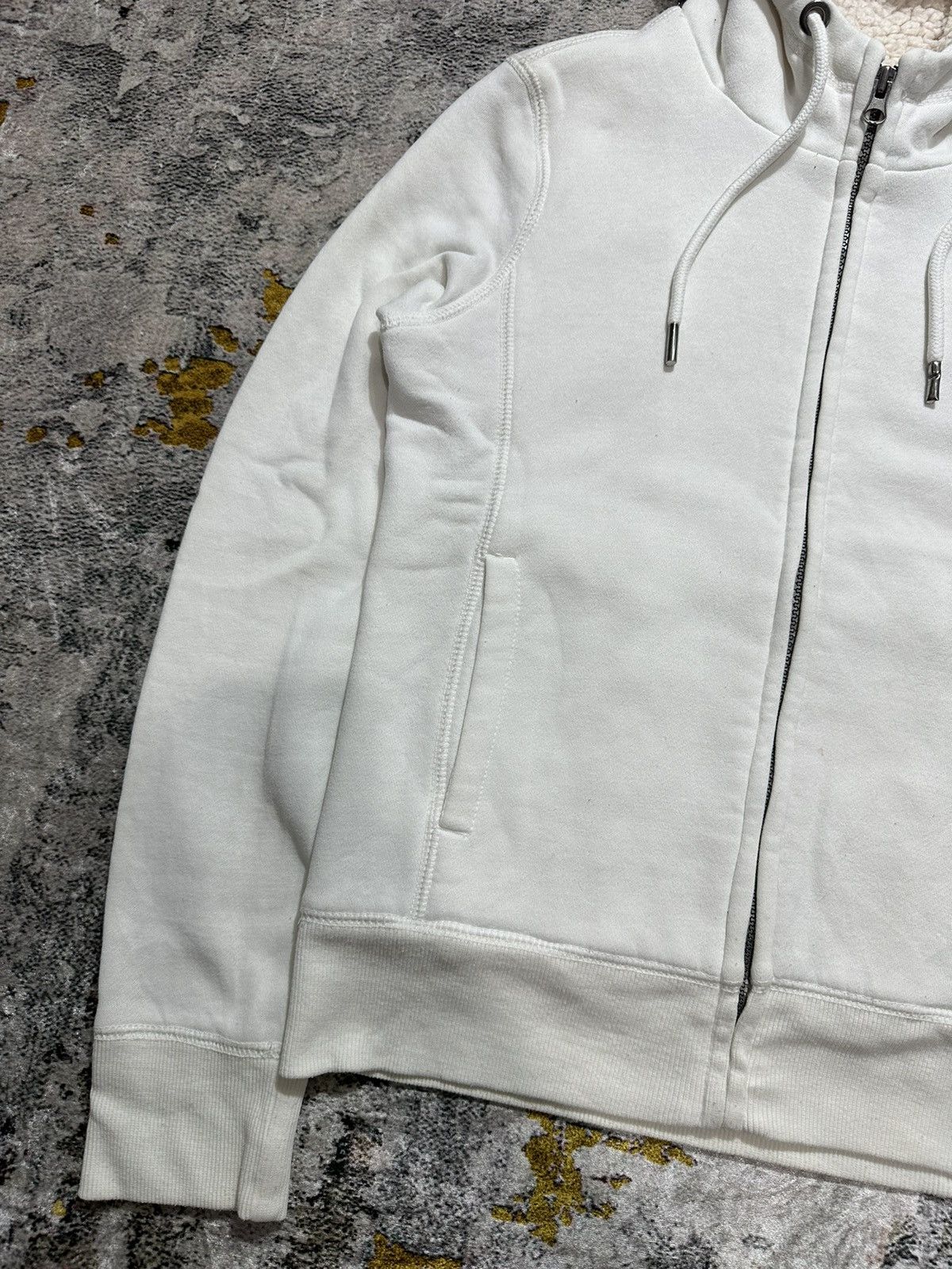 20471120 SPAO SHERPA ZIP HOODIE WHITE COLOUR IFSIXWASNINE LGB STYLE Size US S / EU 44-46 / 1 - 3 Thumbnail