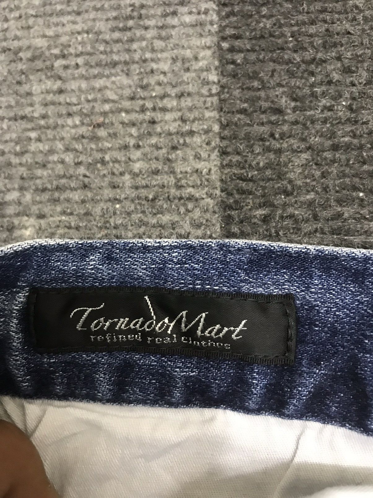Tornado Mart Tornado Mart Japan Claw Mark Fades Denim F277 Size US 33 - 18 Thumbnail