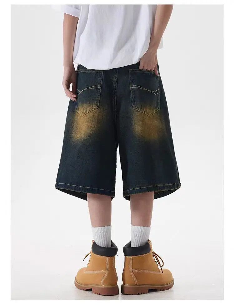 Designer × Japanese Brand Vintage Casual Loose Harajuku Shorts Size US 32 / EU 48 - 4 Thumbnail