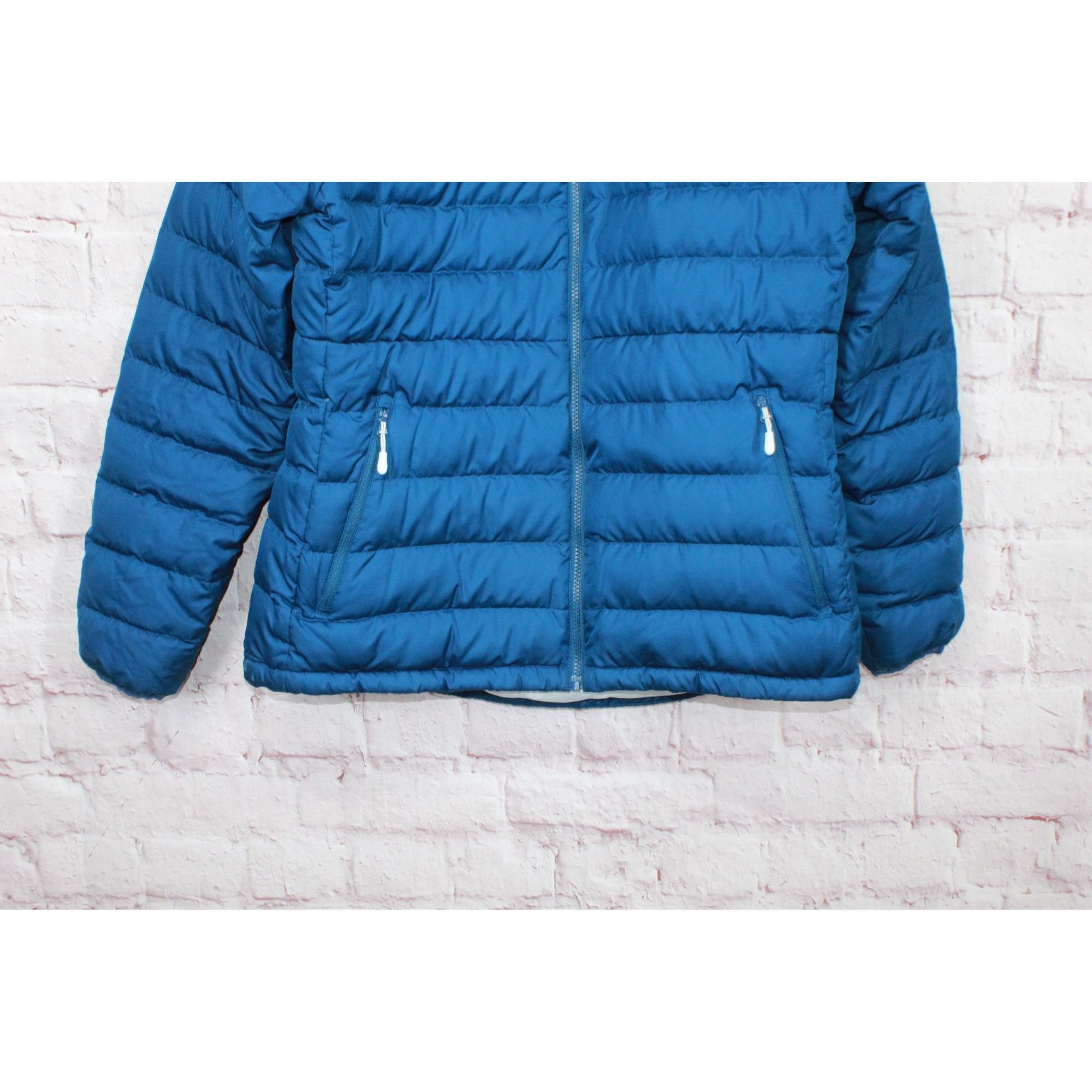 L.L. Bean LL Bean Women's Beans Down Jacket Blue Size L / US 10 / IT 46 - 3 Thumbnail