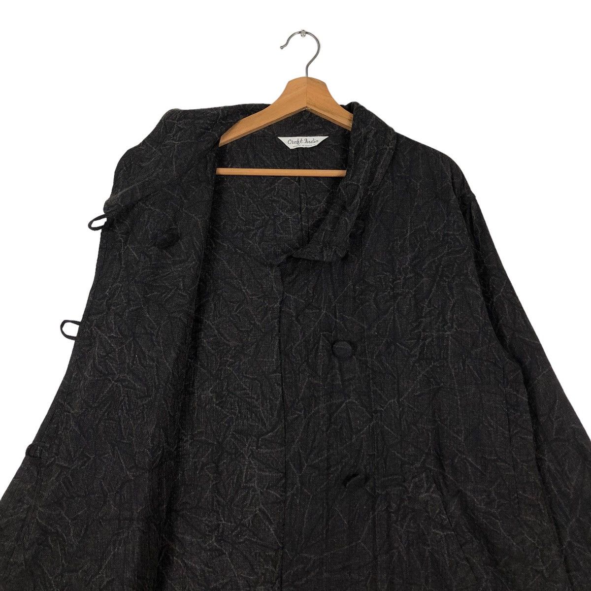 Designer 📌VINTAGE LONG JACKET EMBROIDERED DESIGN ISSEY MIYAKE Size US M / EU 48-50 / 2 - 12 Thumbnail
