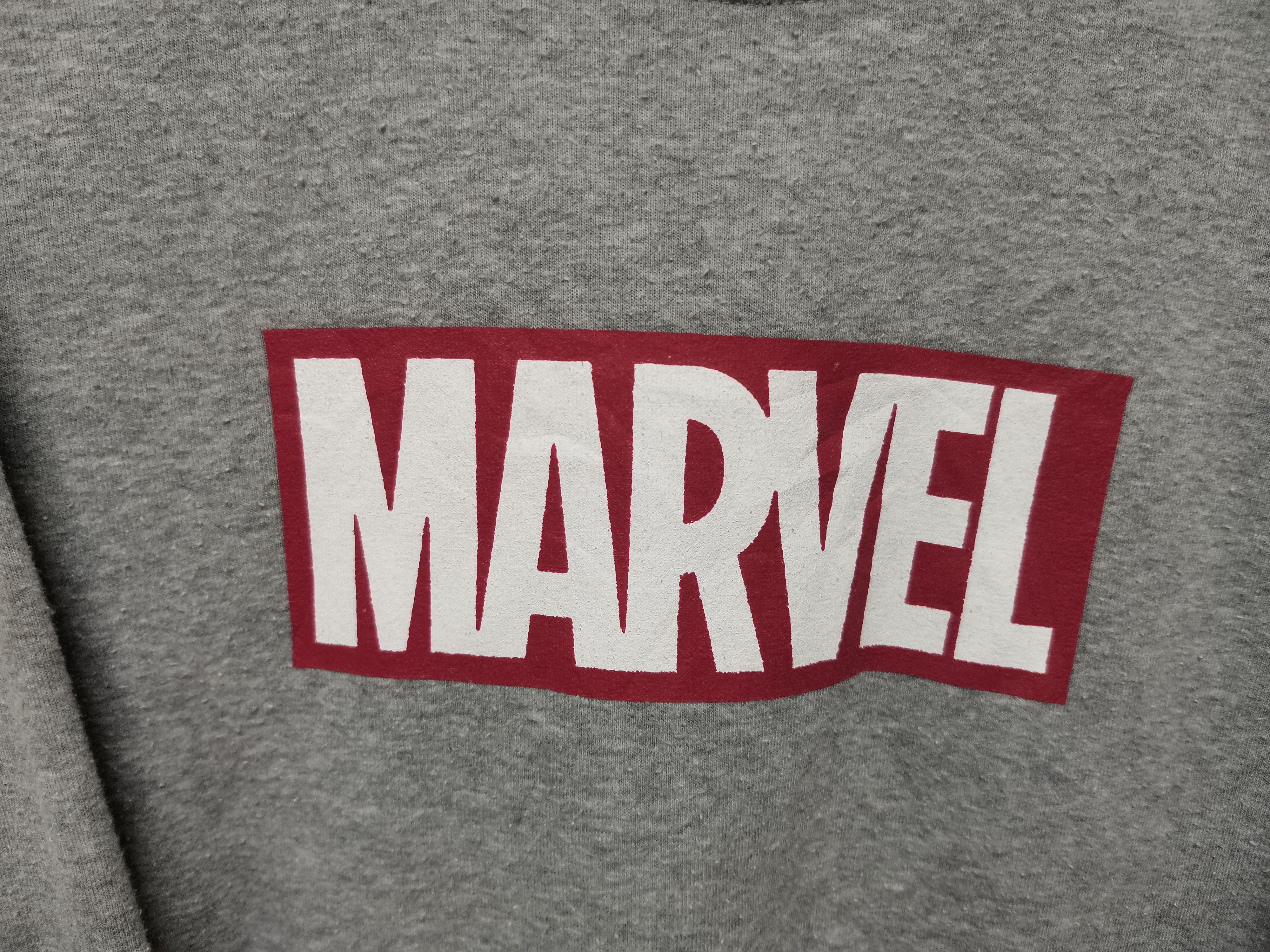 Vintage Vintage Marvel Big Logo Sweatshirt Size US L / EU 52-54 / 3 - 7 Thumbnail