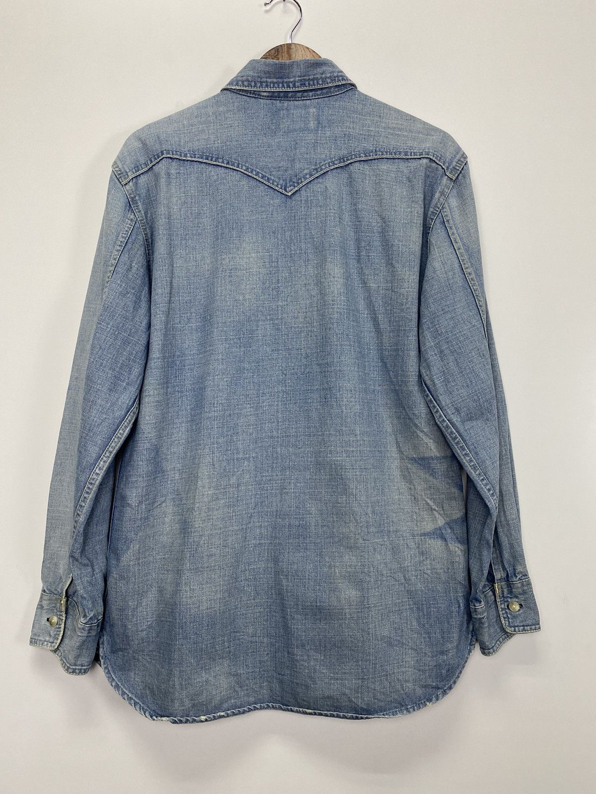 Levi's × Vintage Vintge Levis redloop button up Size US L / EU 52-54 / 3 - 11 Thumbnail