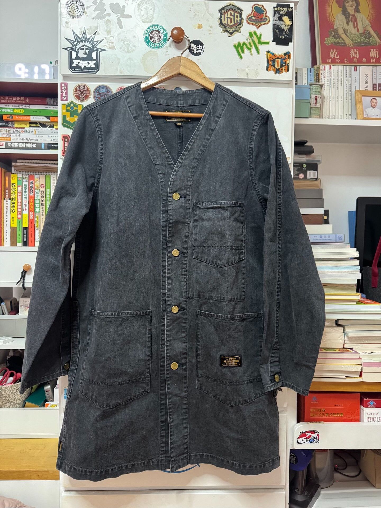 Wtaps Neighborhood Long Denim Jacket Size US L / EU 52-54 / 3 - 1 Thumbnail
